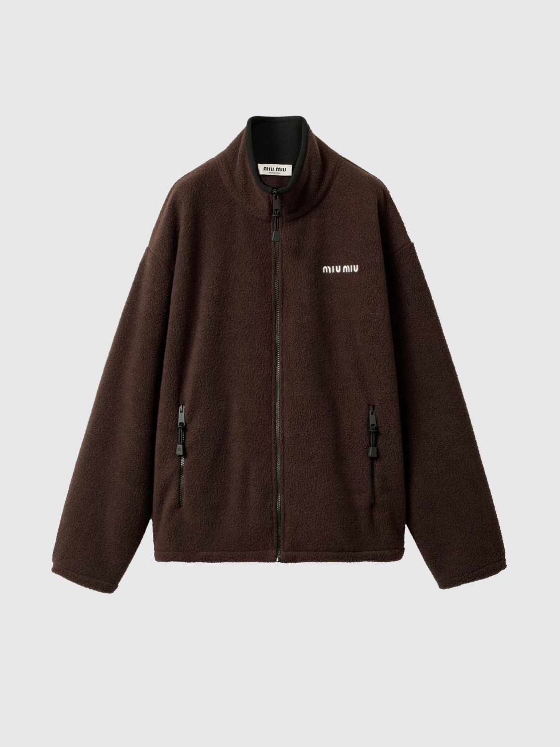 Miu Miu Jacket Woman Brown MIU MIU