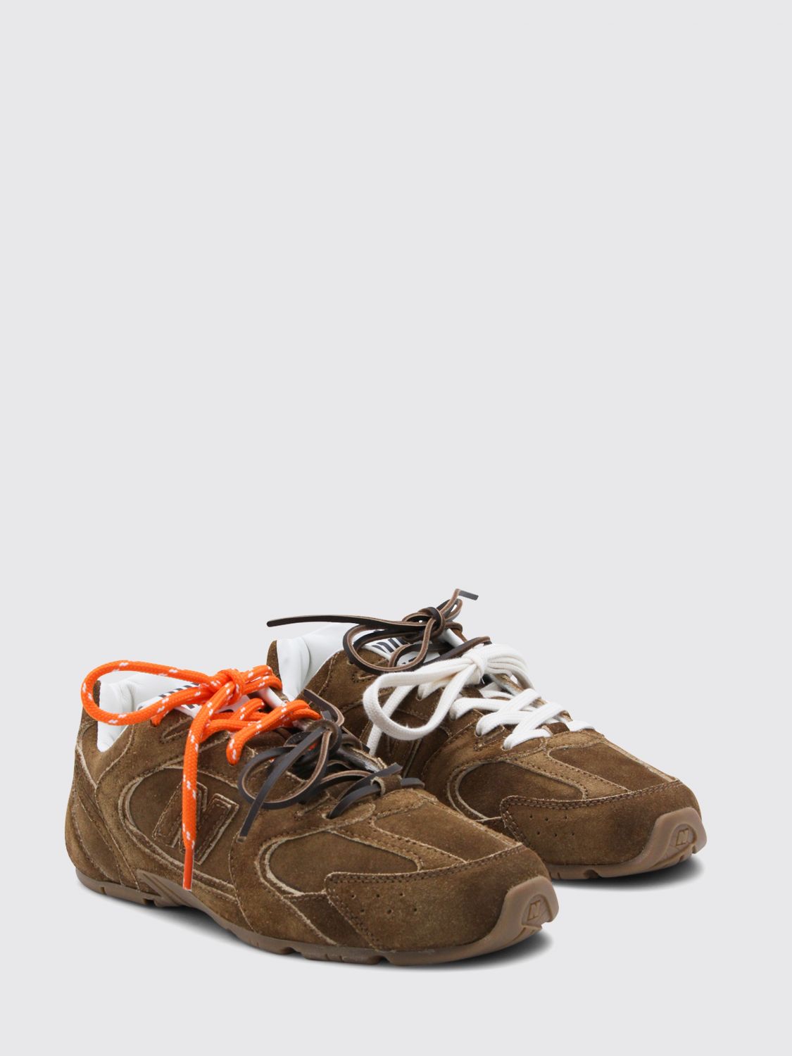 Miu Miu Sneakers Woman Brown MIU MIU