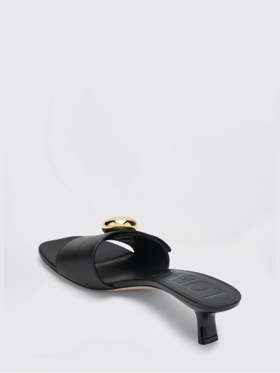 Loewe Heeled Sandal Woman Black LOEWE