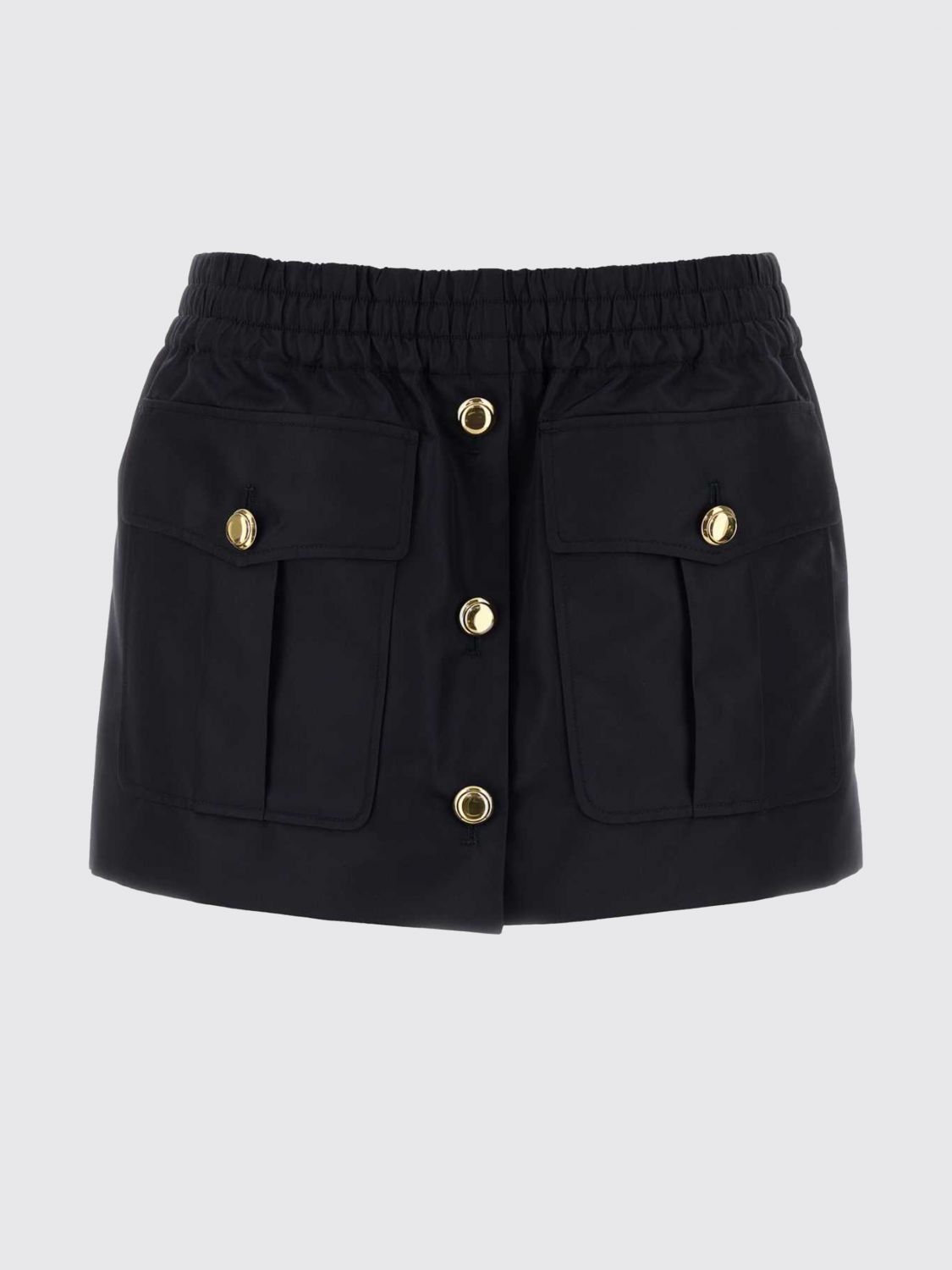 Miu Miu Skirt Woman Blue MIU MIU