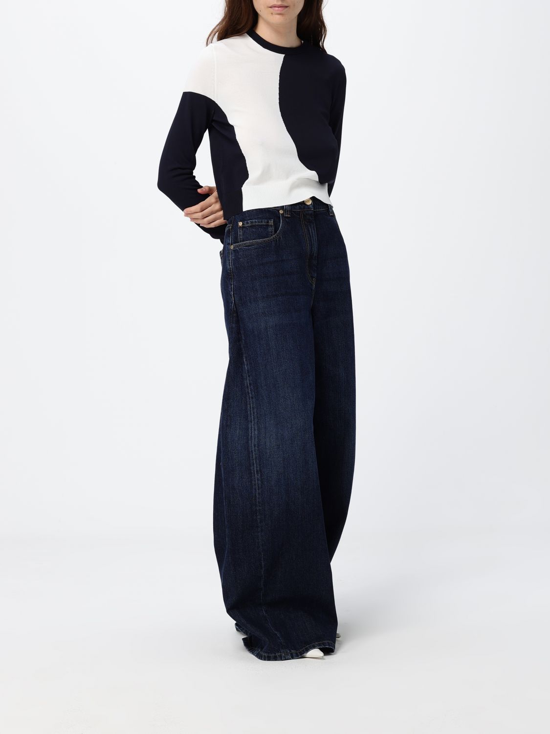Max Mara Sweater Woman Navy MAX MARA
