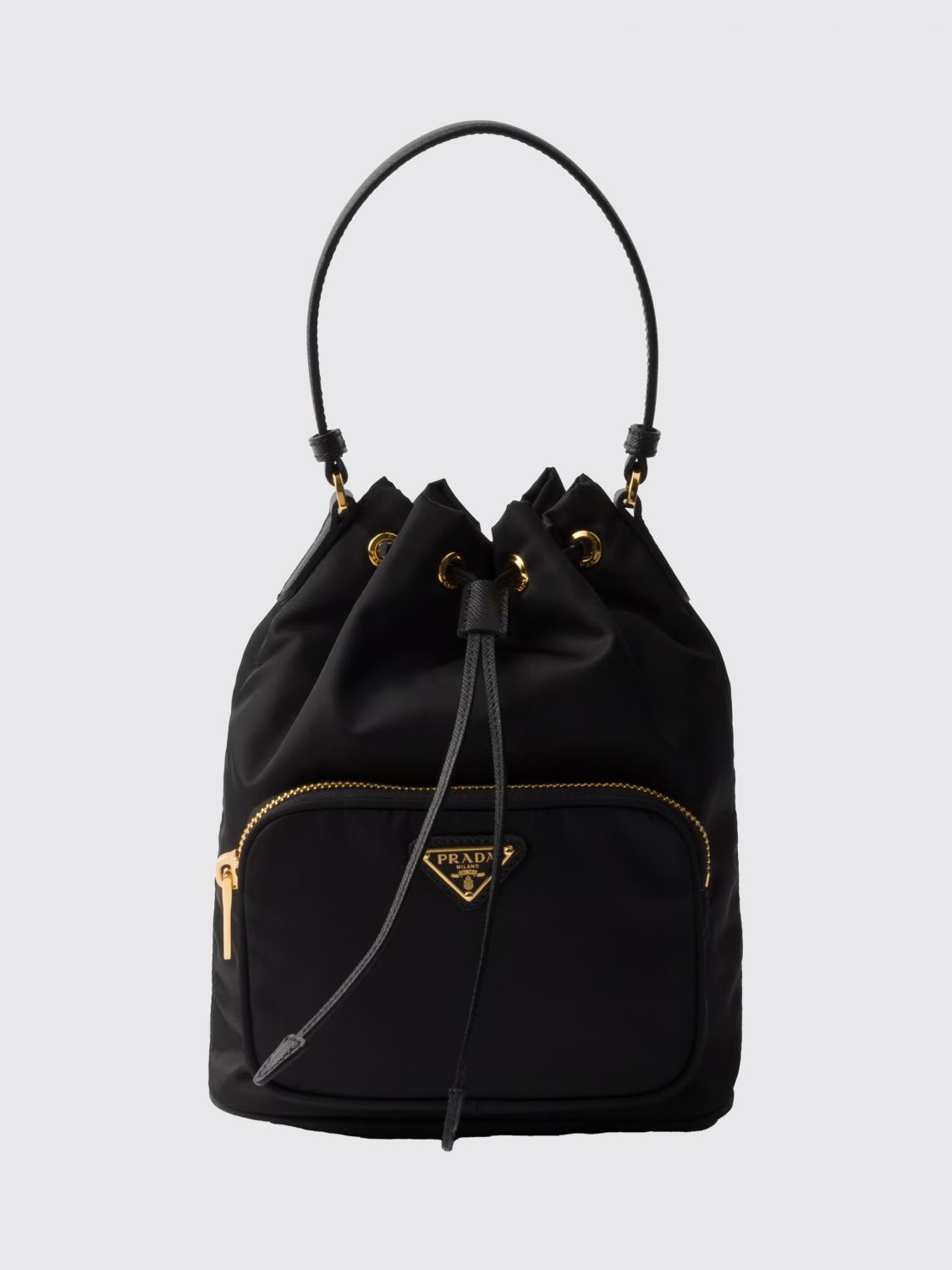 Prada Shoulder Bag Woman Black PRADA