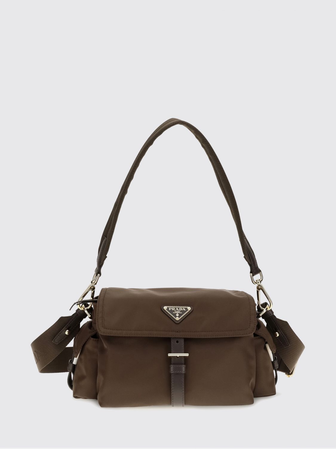 Prada Crossbody Bag Woman Burnt PRADA