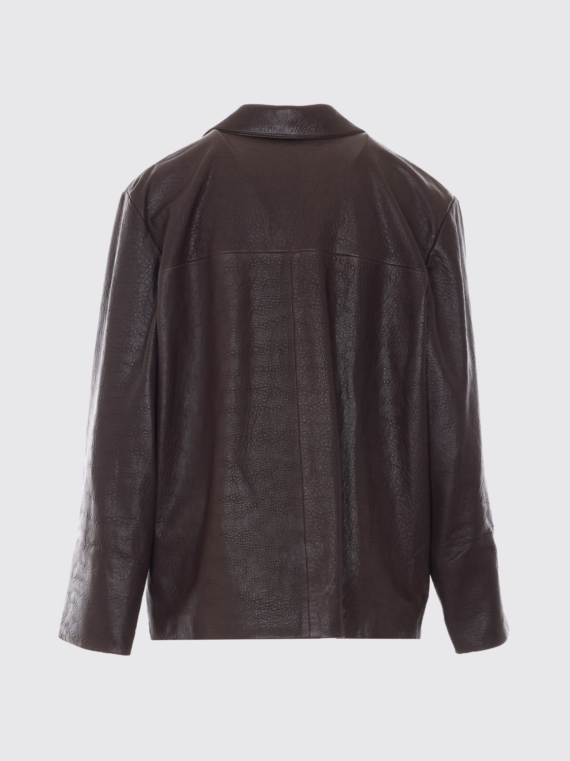 Saint Laurent Jacket Woman Brown SAINT LAURENT