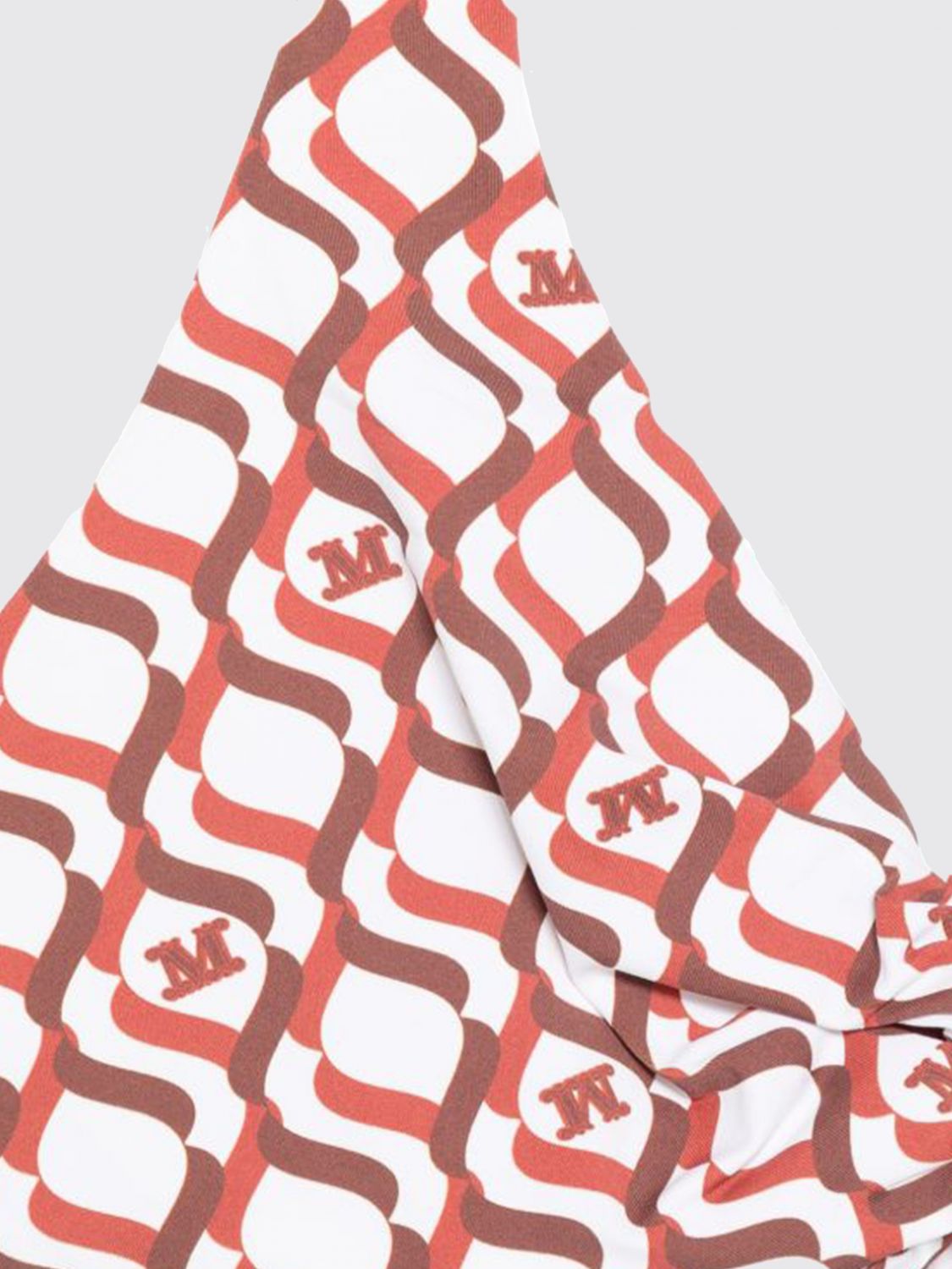 Max Mara Women Max Mara Monogram Print Halterneck Bikini Top MAX MARA