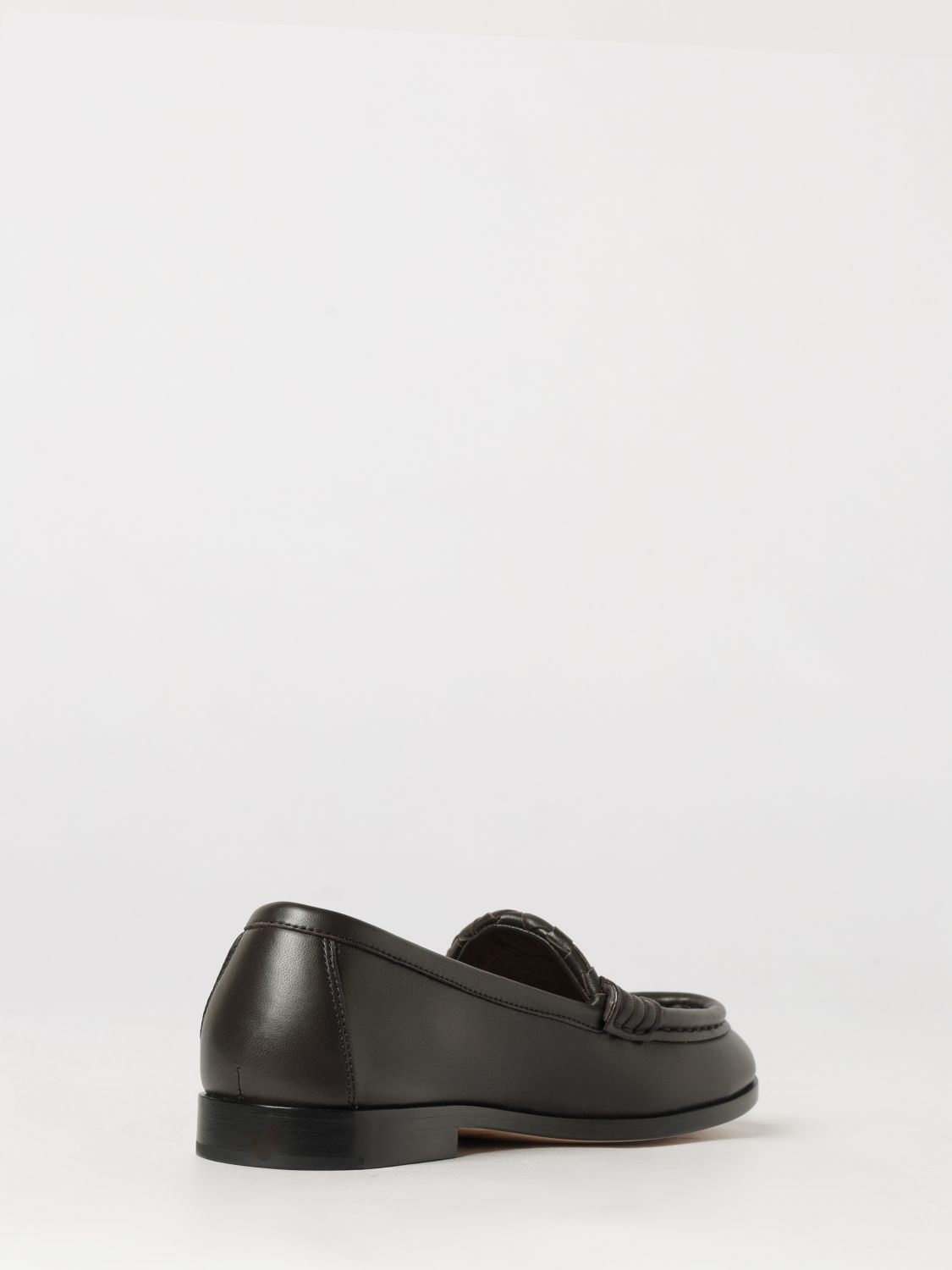 Bottega Veneta Silenzio Intrecciato Leather Loafers With Low Heel BOTTEGA VENETA