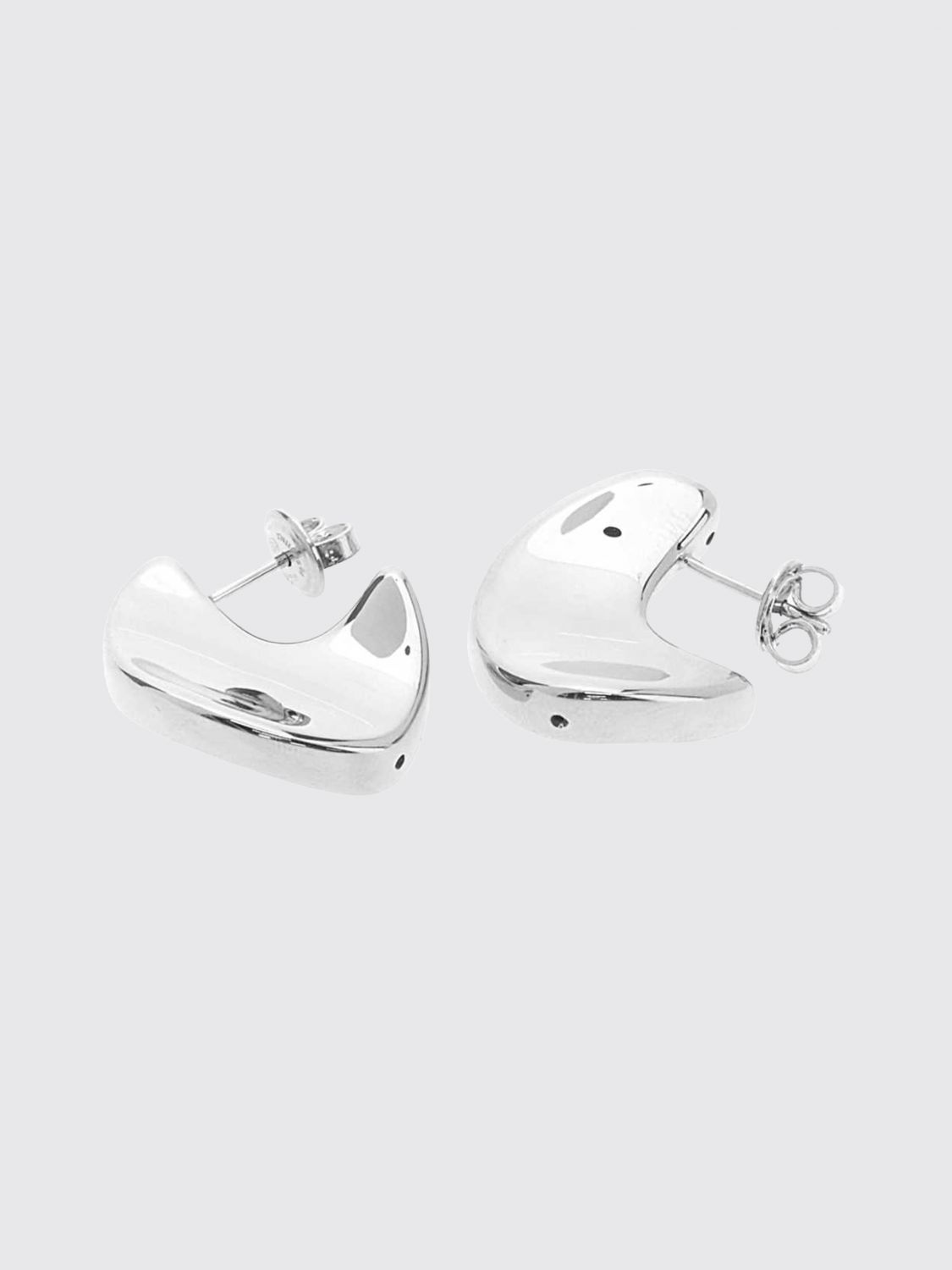 Bottega Veneta Women Disc Pendant Earrings Bottega Veneta In 925 Sterling Silver BOTTEGA VENETA