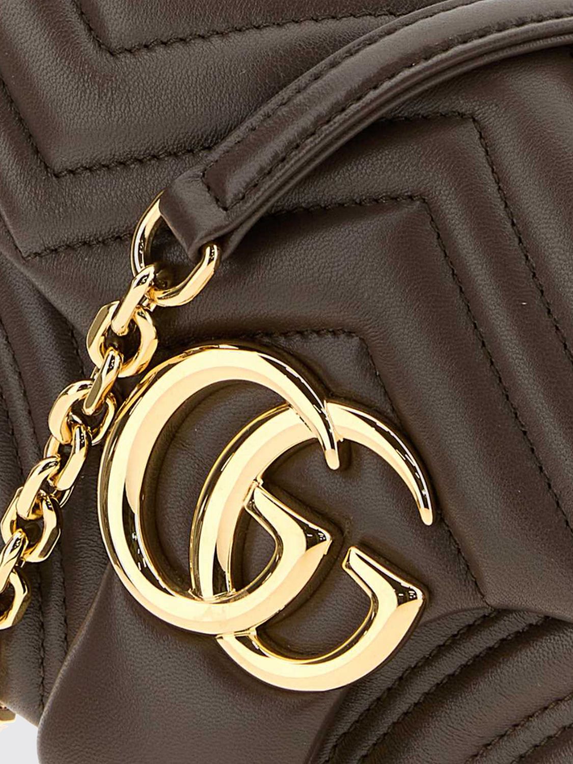 Gucci Women Gucci Gg Marmont Matelasse Nappa Leather Shoulder Bag With Chevron Motif GUCCI