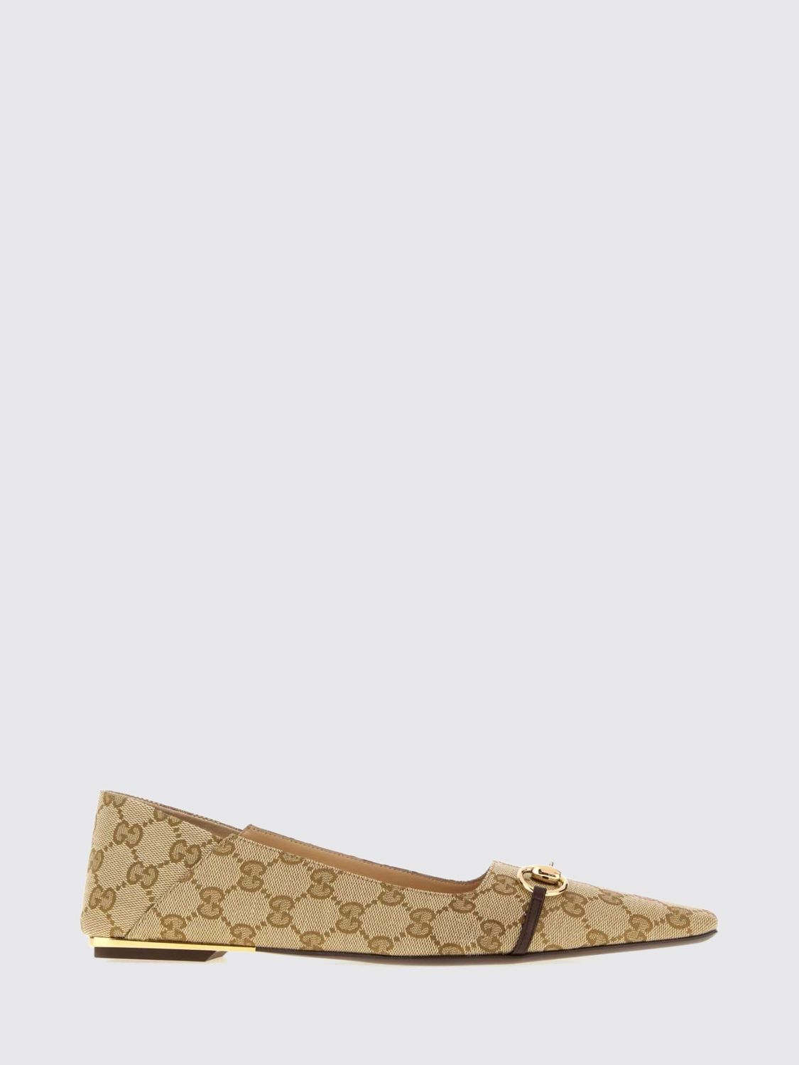 Gucci Ballet Flat Woman Brown GUCCI