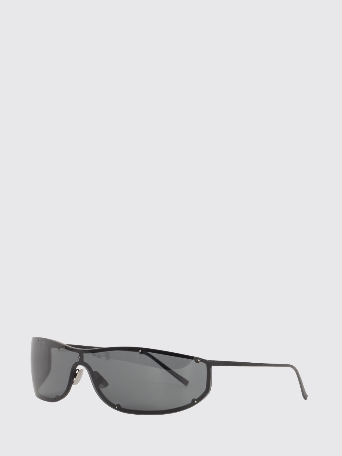 Saint Laurent Men Saint Laurent Metal Mask Sunglasses With Nylon Lenses SAINT LAURENT