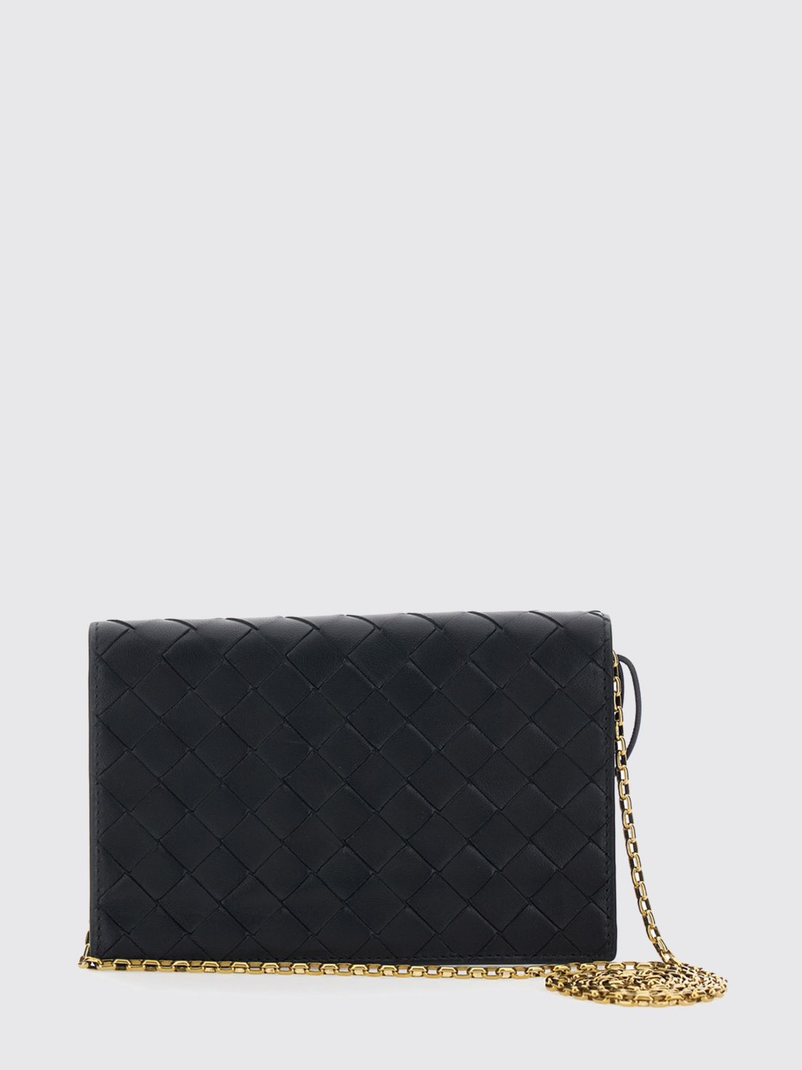 Bottega Veneta Women Andiamo Mini Intrecciato Lambskin Bag Bottega Veneta With Chain Strap BOTTEGA VENETA