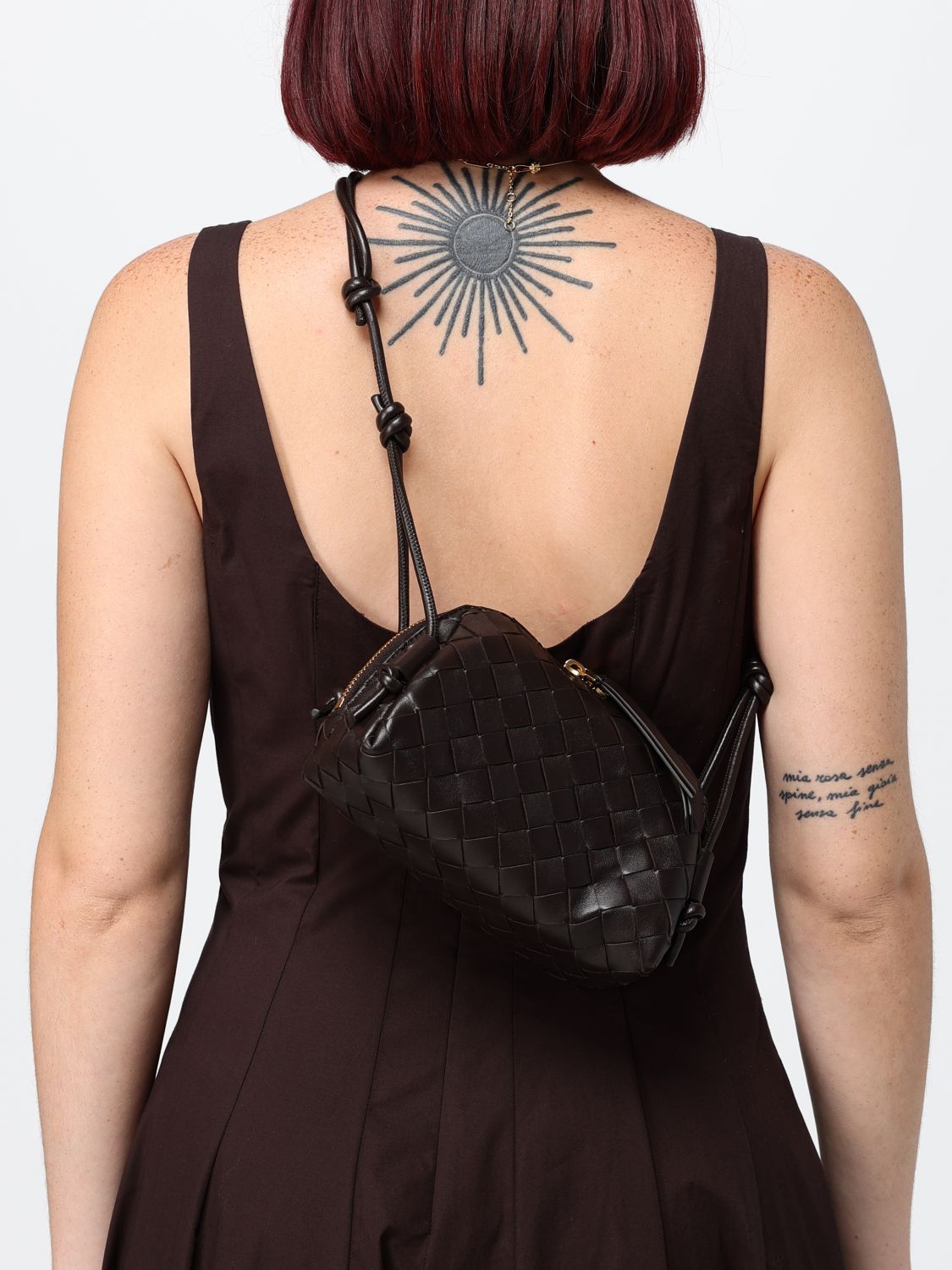 Bottega Veneta Crossbody Bag Woman Brown BOTTEGA VENETA