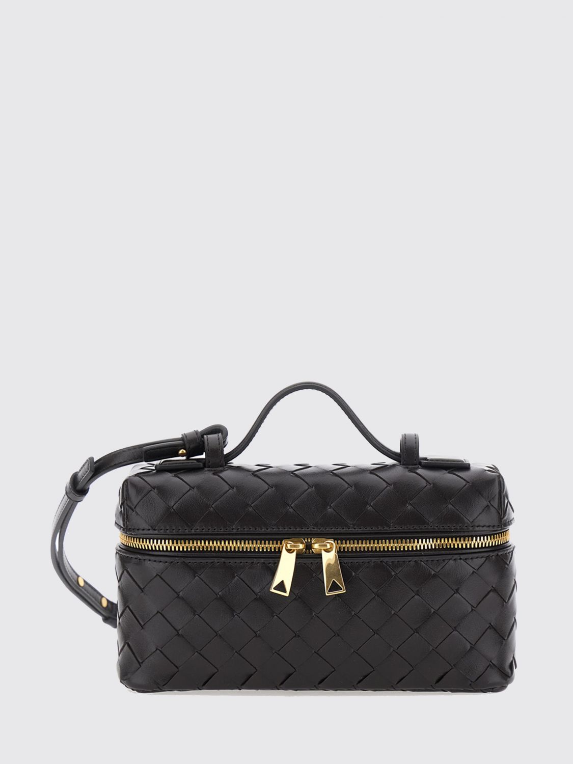 Bottega Veneta Women Big Bang Mini Intrecciato Calfskin Bag Bottega Veneta With Double Zip BOTTEGA VENETA