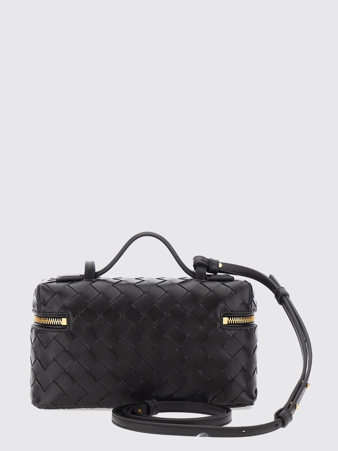 Bottega Veneta Women Big Bang Mini Intrecciato Calfskin Bag Bottega Veneta With Double Zip BOTTEGA VENETA