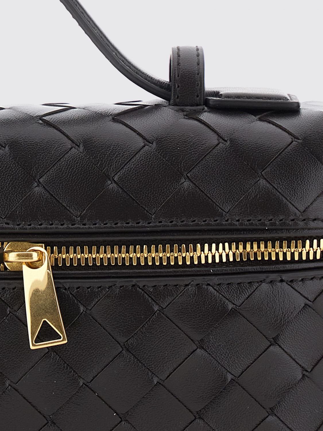 Bottega Veneta Women Big Bang Mini Intrecciato Calfskin Bag Bottega Veneta With Double Zip BOTTEGA VENETA