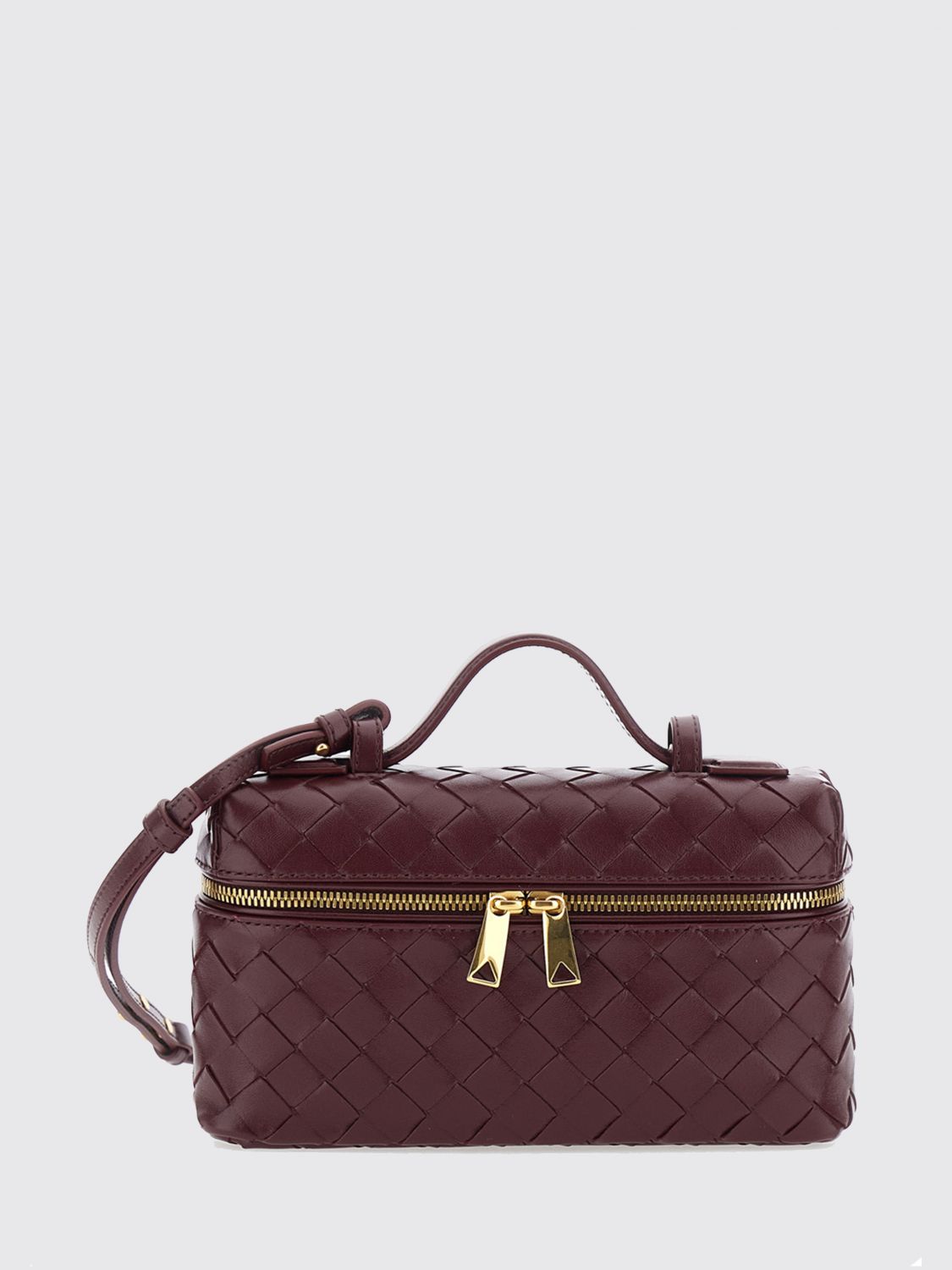 Bottega Veneta Women Big Bang Mini Intrecciato Calfskin Bag Bottega Veneta With Double Zip BOTTEGA VENETA