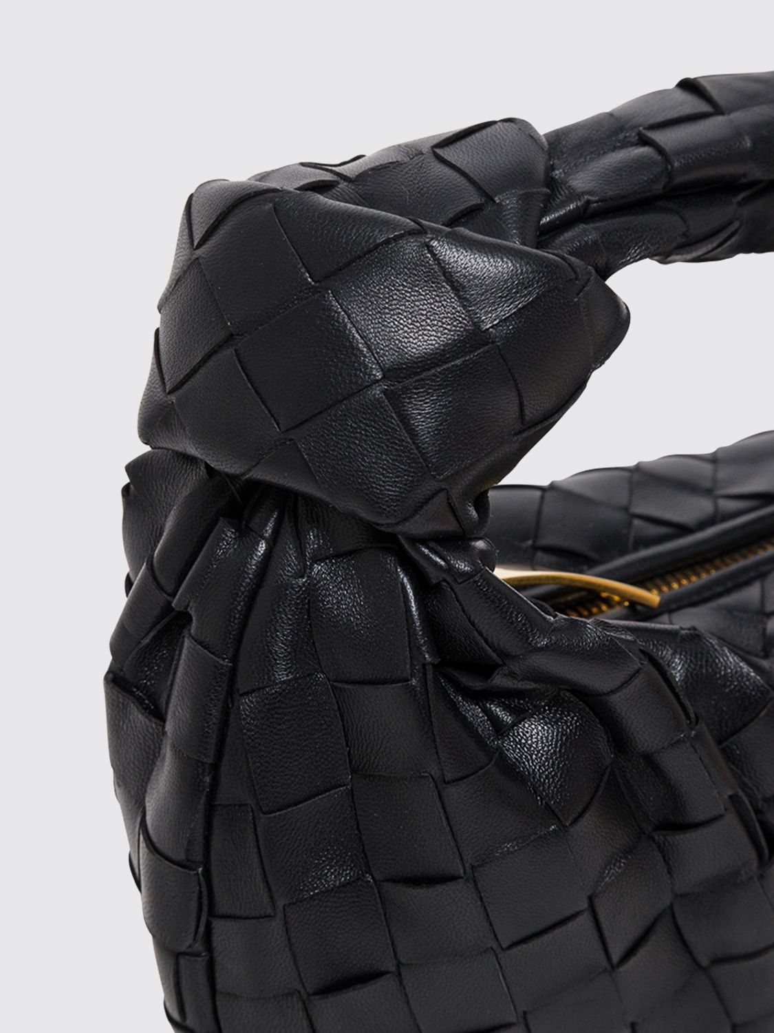 Bottega Veneta Women Jodie Mini Handbag Bottega Veneta In Intrecciato Leather With Knotted Handle BOTTEGA VENETA