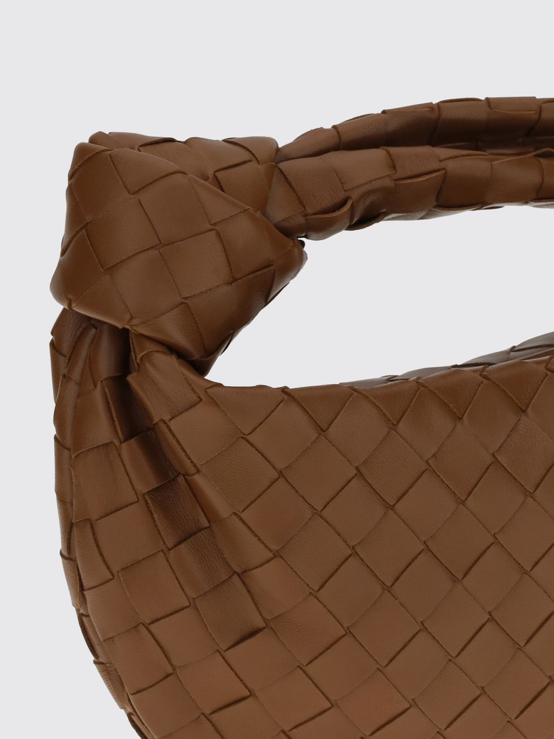 Bottega Veneta Women Jodie Mini Handbag Bottega Veneta In Intrecciato Leather With Knotted Handle BOTTEGA VENETA