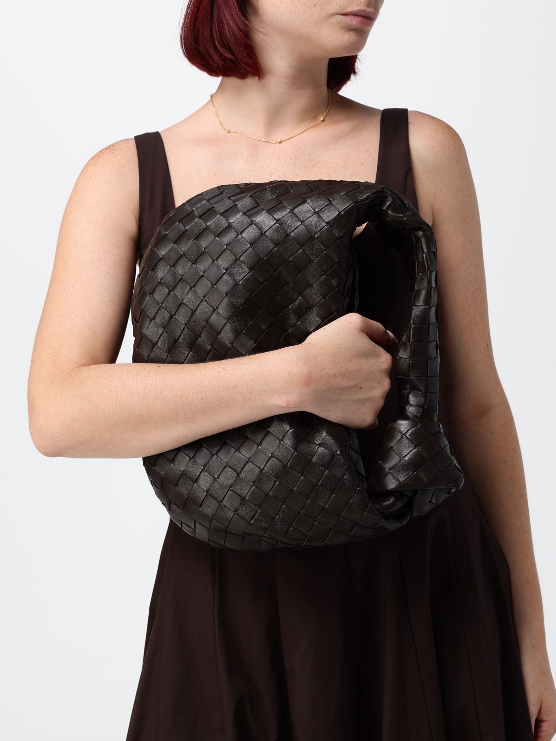 Medium Jodie Handbag Bottega Veneta In Intrecciato Leather With Knotted Handle BOTTEGA VENETA