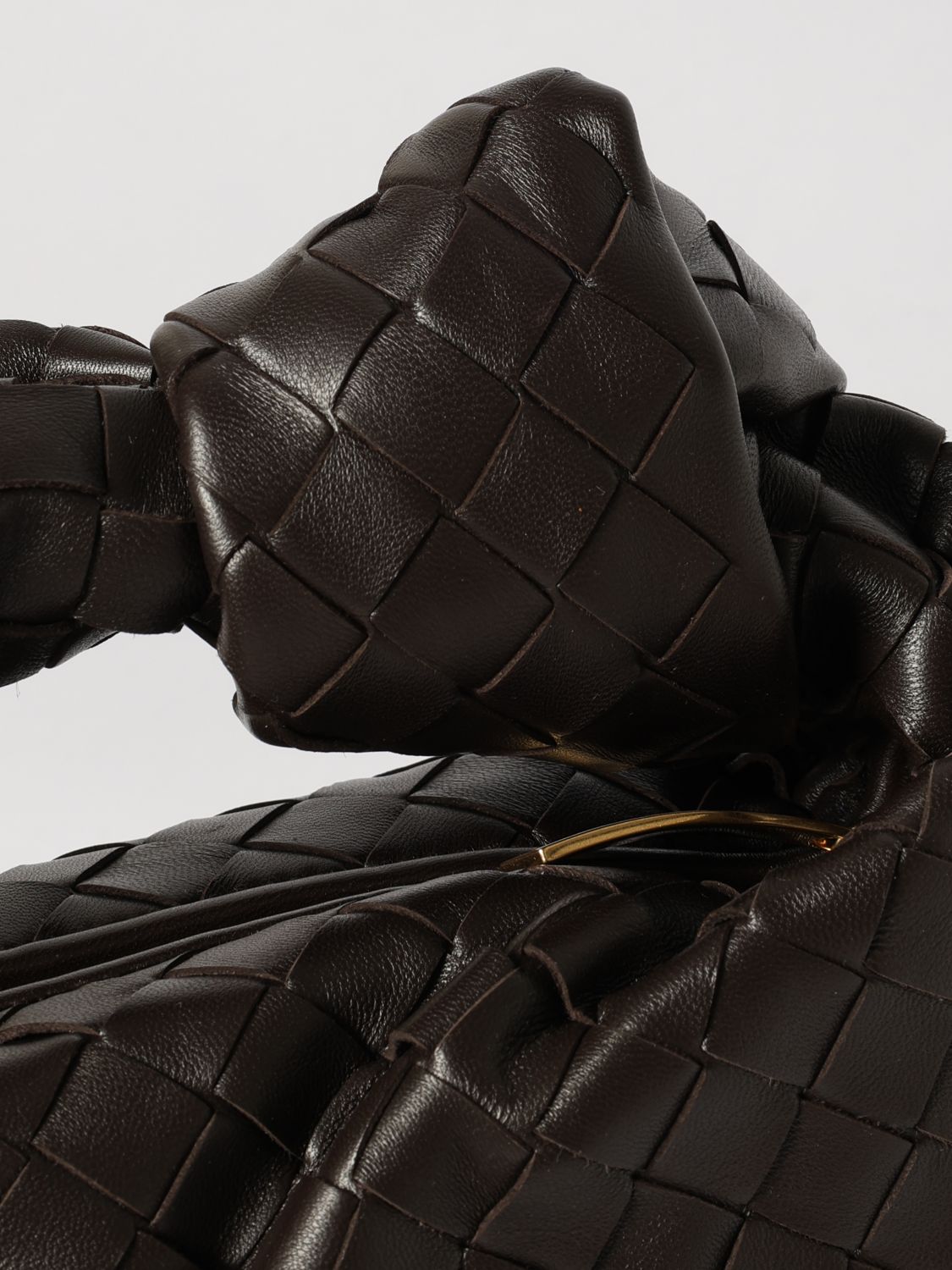 Bottega Veneta Women Medium Jodie Handbag Bottega Veneta In Intrecciato Leather With Knotted Handle BOTTEGA VENETA
