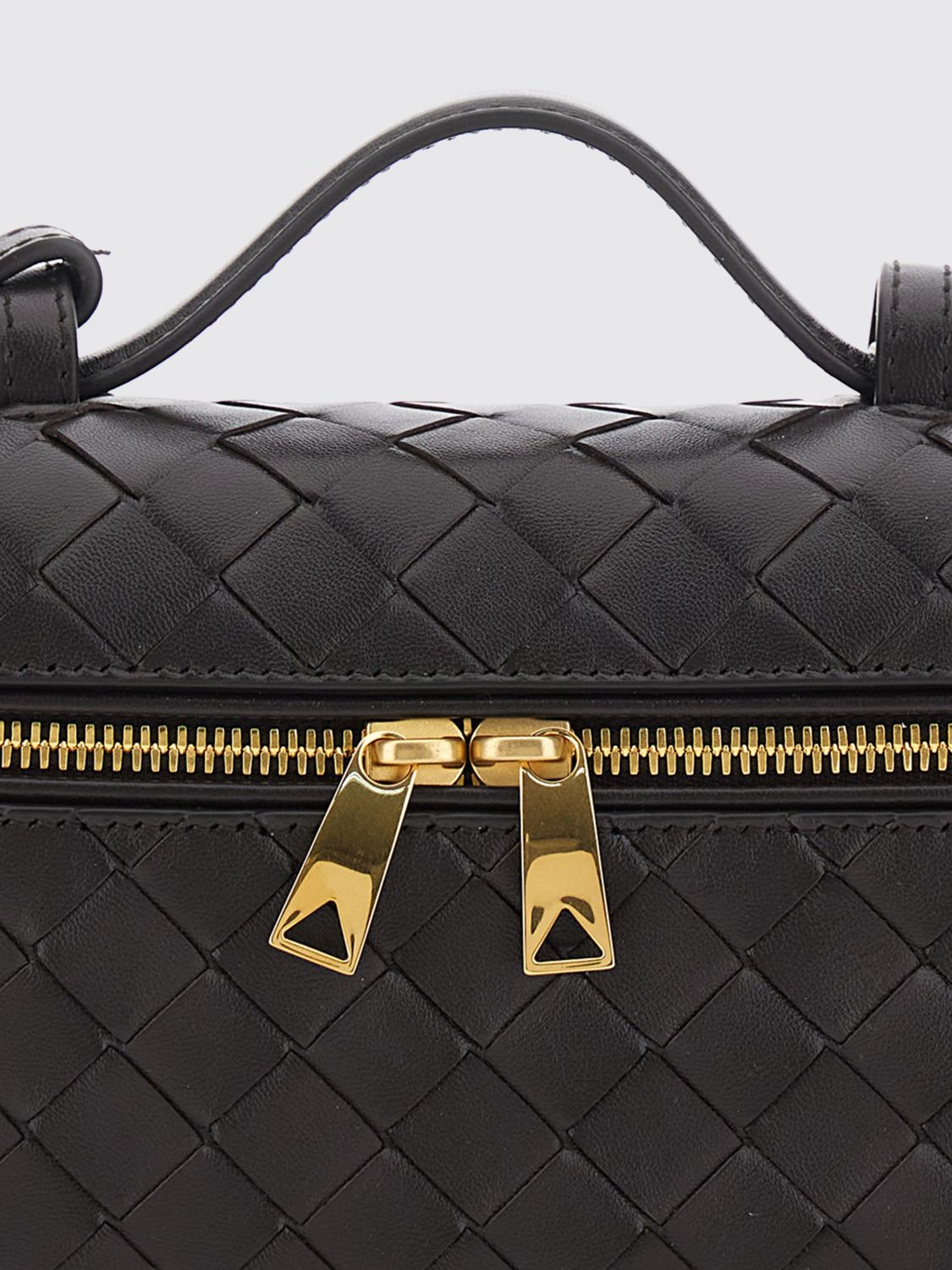 Bottega Veneta Women Big Bang Mini Intrecciato Linen Bag Bottega Veneta With Removable Strap BOTTEGA VENETA