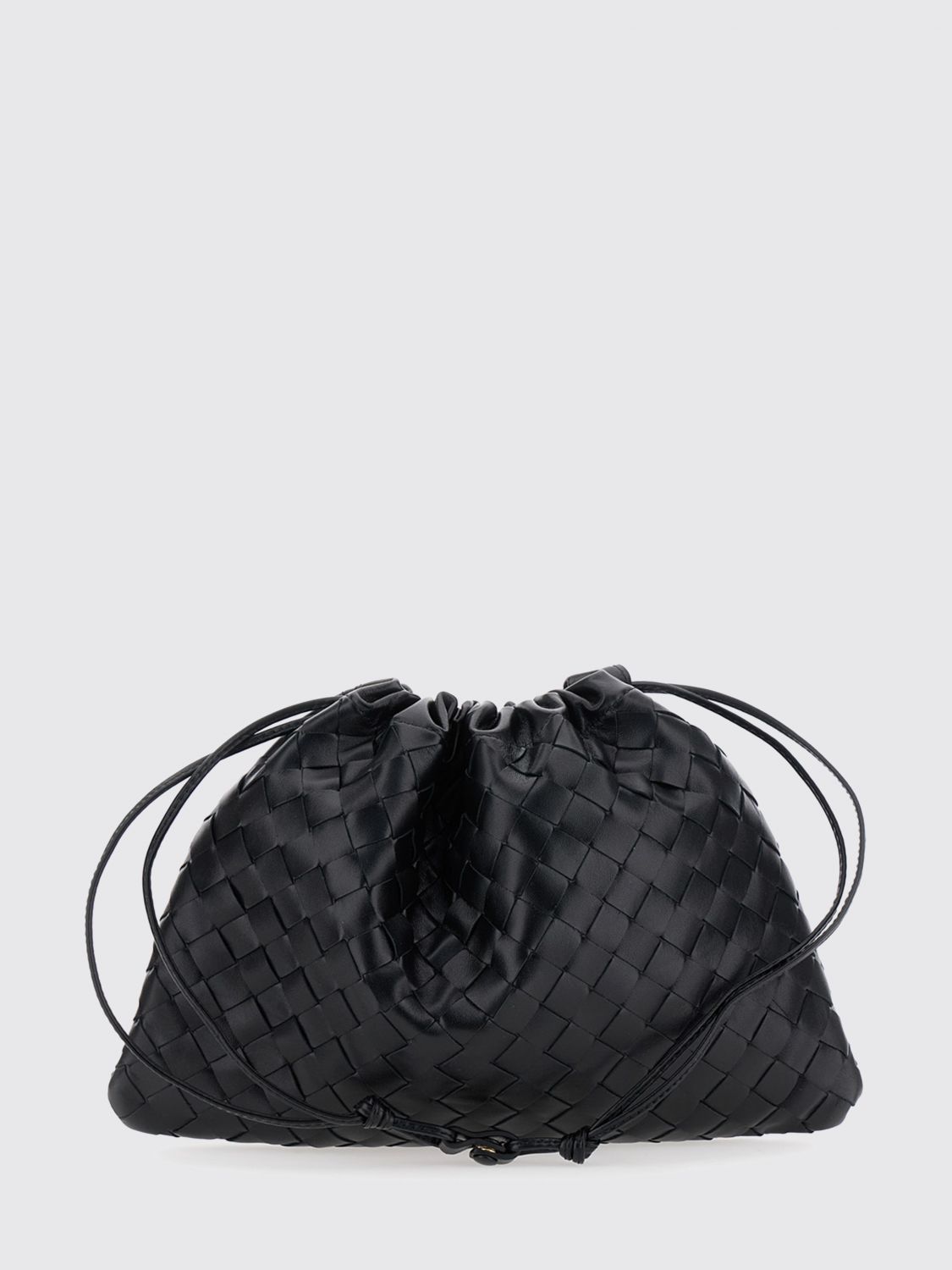 Bottega Veneta Women Dustbag Intrecciato Calfskin Bucket Bag Bottega Veneta With Drawstring BOTTEGA VENETA