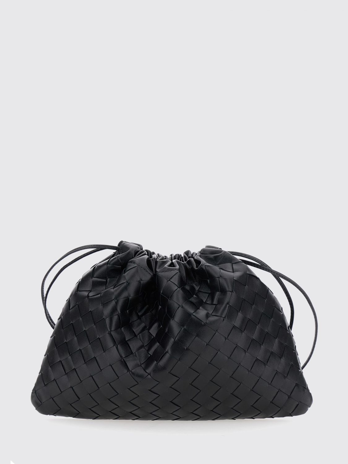 Bottega Veneta Women Dustbag Intrecciato Calfskin Bucket Bag Bottega Veneta With Drawstring BOTTEGA VENETA