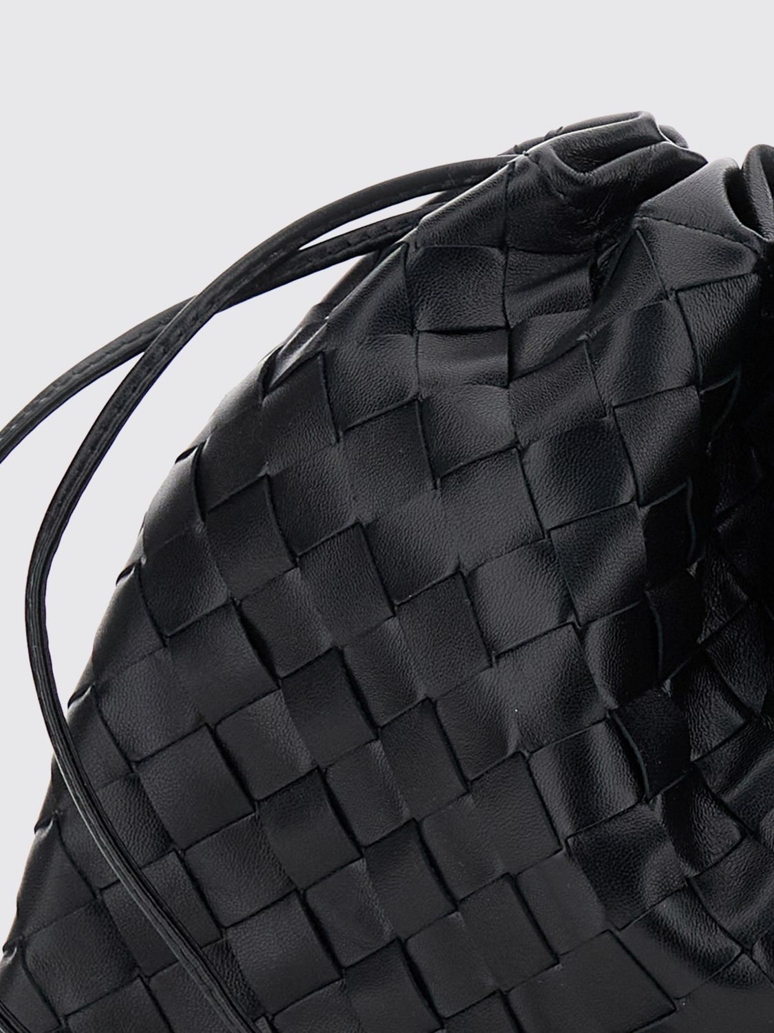 Bottega Veneta Women Dustbag Intrecciato Calfskin Bucket Bag Bottega Veneta With Drawstring BOTTEGA VENETA