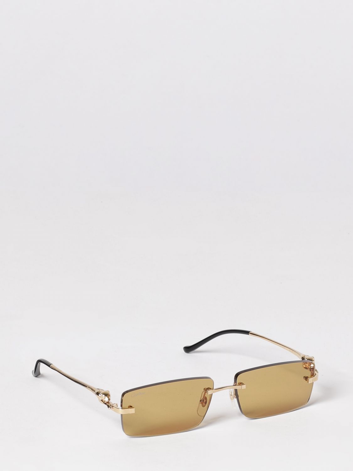 Cartier Sunglasses Men Yellow CARTIER