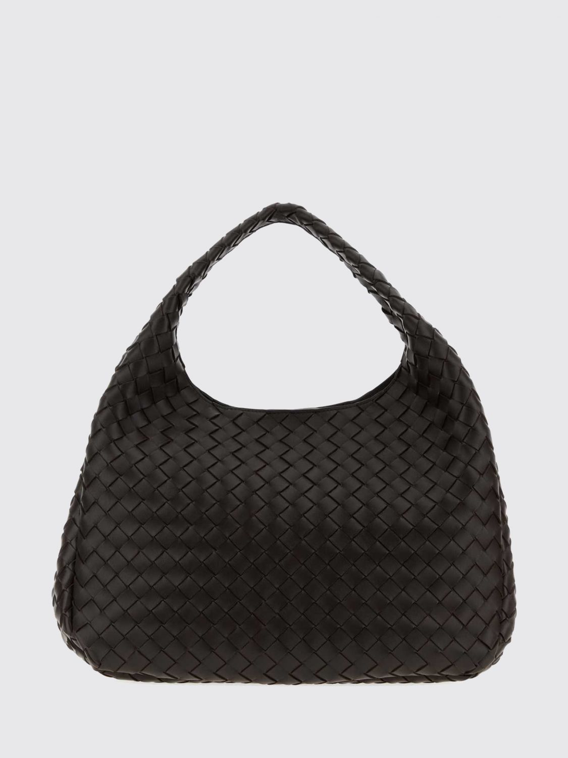 Bottega Veneta Women Campana Intrecciato Lambskin Hobo Bag Bottega Veneta With Woven Handle BOTTEGA VENETA