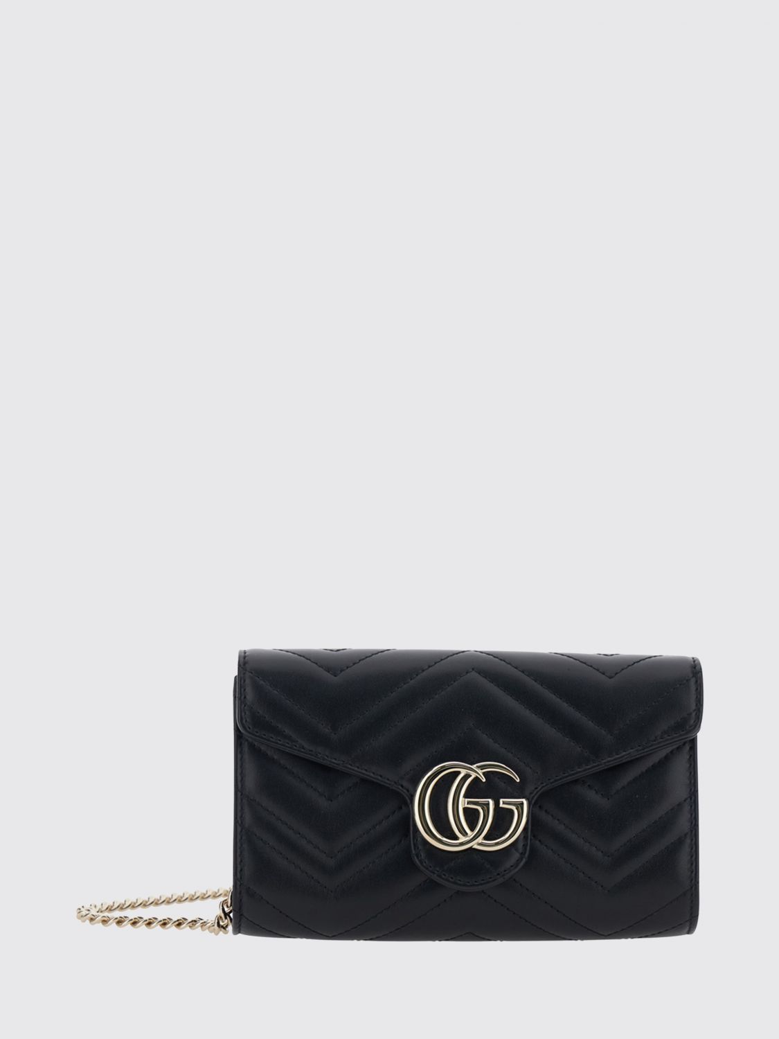 Gucci Women Gg Marmont Mini Envelope Bag Gucci In Matelasse Leather With Chain Strap GUCCI