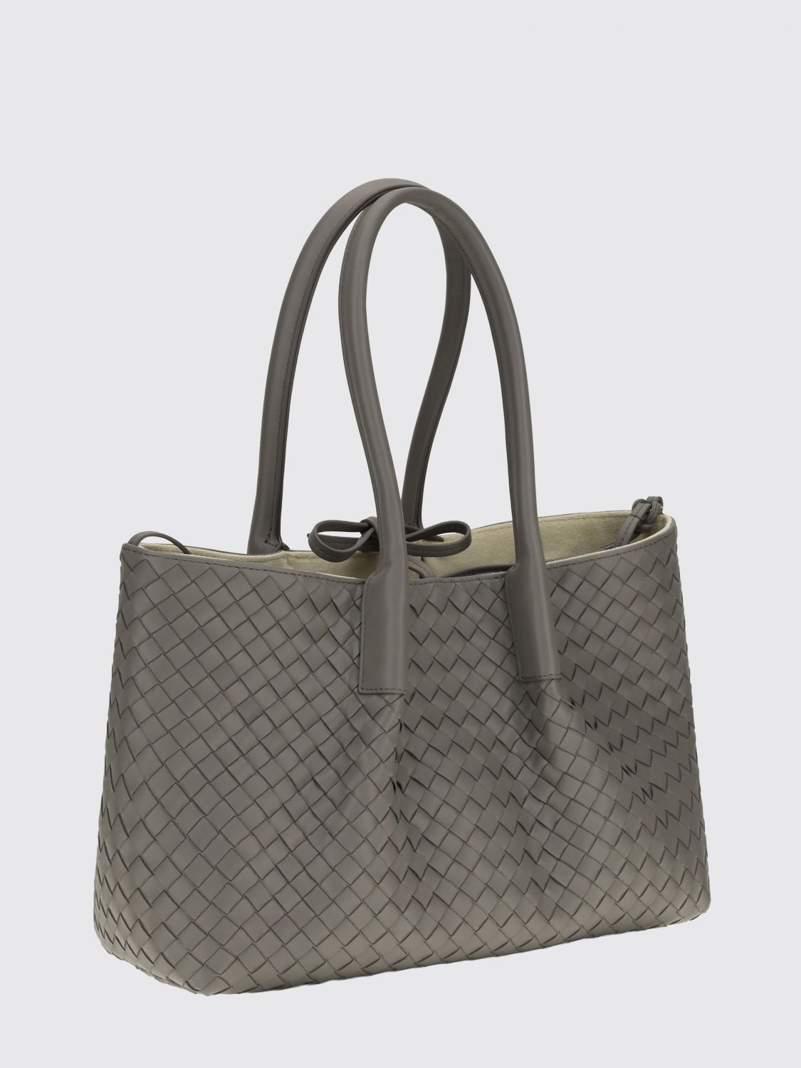 Bottega Veneta Women Bottega Veneta Pinacoteca Woven Calfskin Leather Shoulder Bag BOTTEGA VENETA