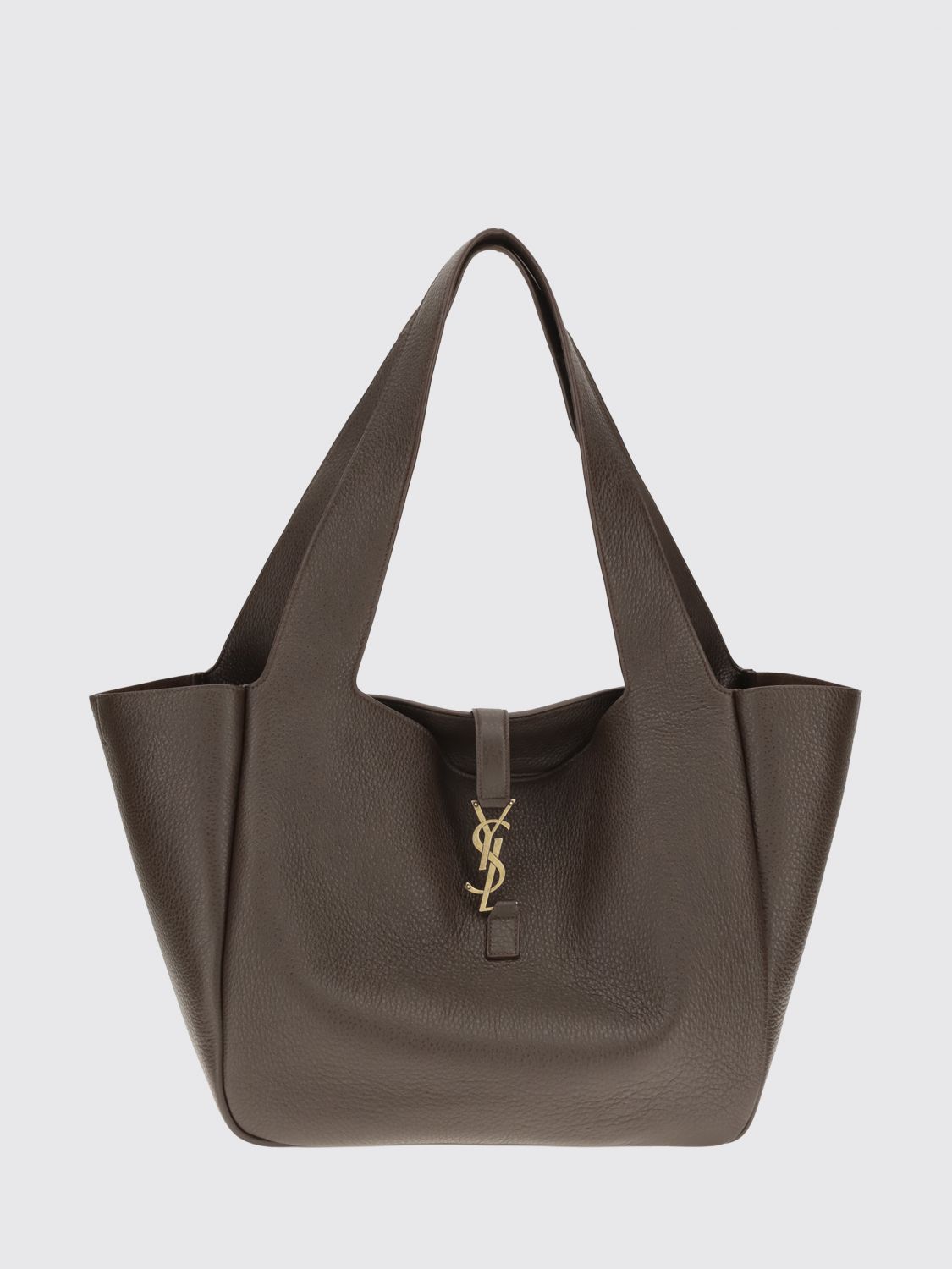 Saint Laurent Women Le 5 I  7 Bea Saint Laurent Tote Bag In Deer Leather With Ysl Monogram SAINT LAURENT