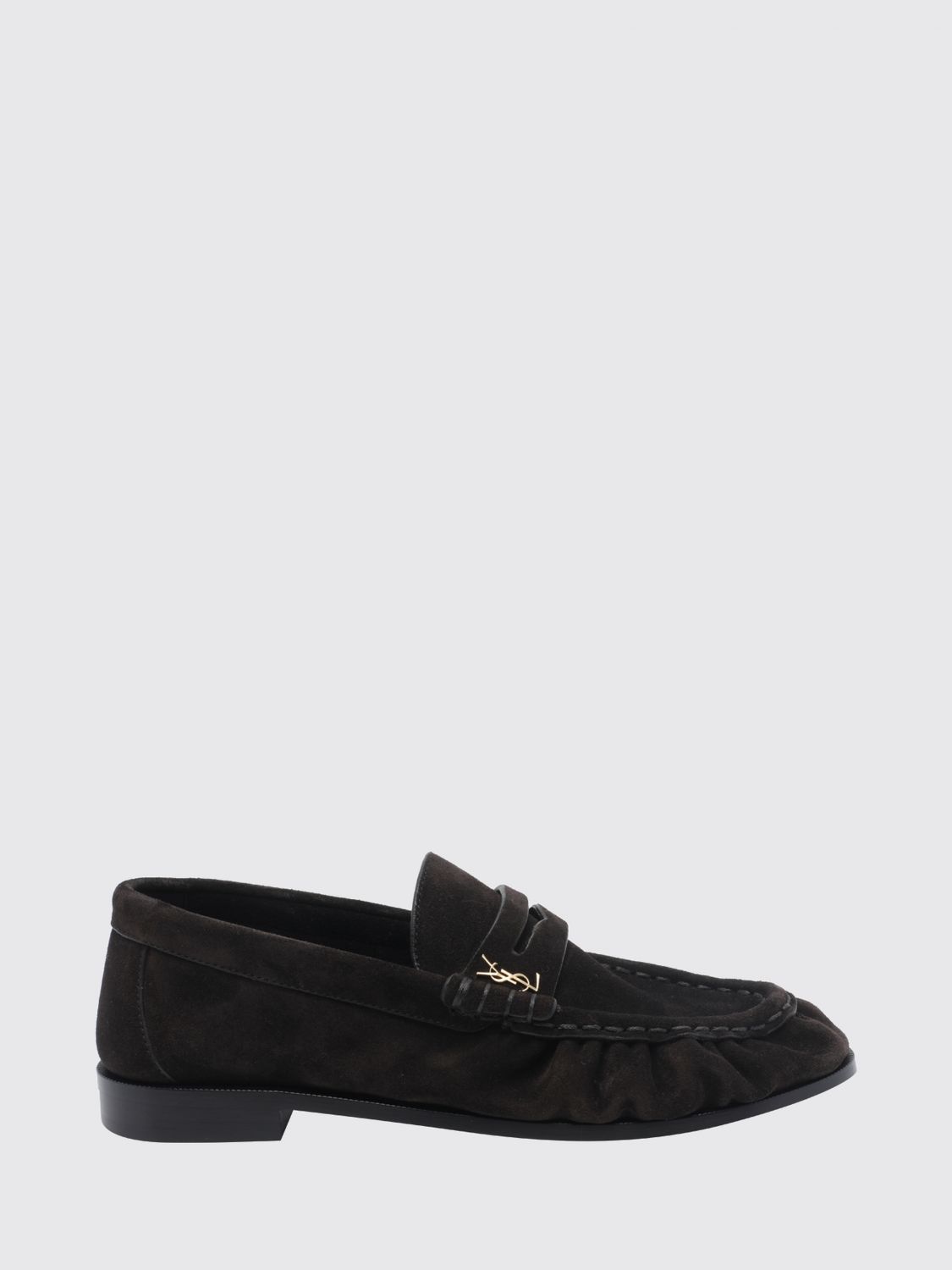 Saint Laurent Loafer Woman Brown SAINT LAURENT