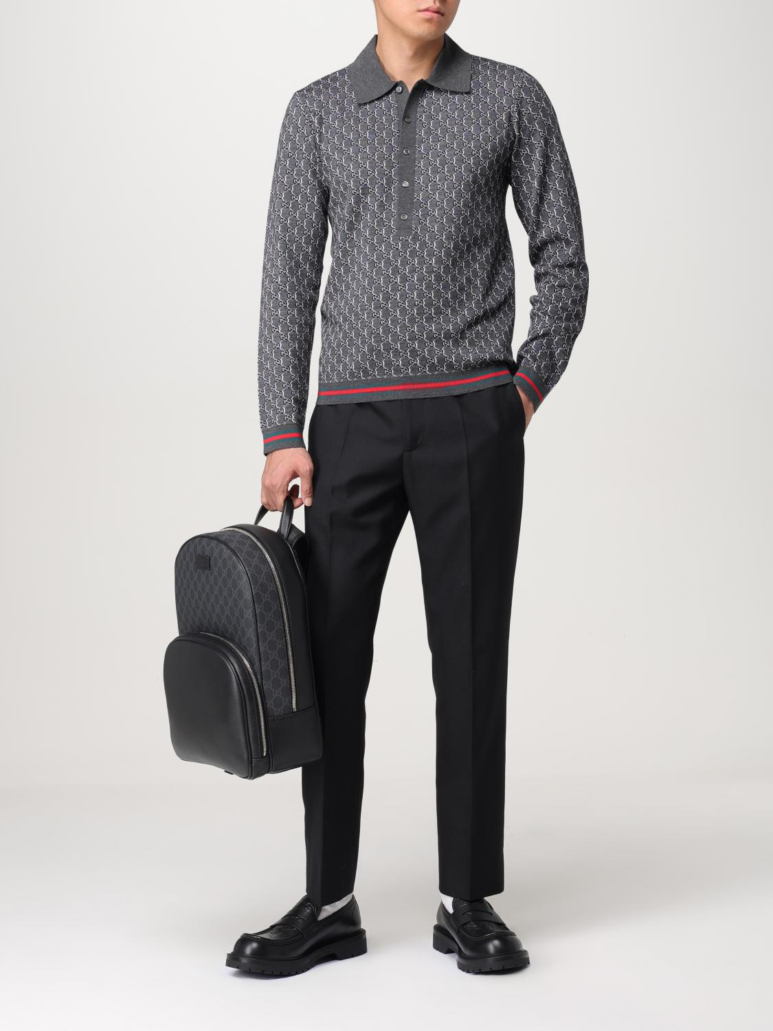 Gucci Pants Men Black GUCCI