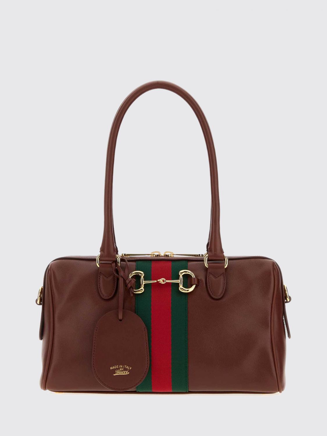 Gucci Women Borsetto Shoulder Bag Gucci In Smooth Leather With Horsebit Detail GUCCI