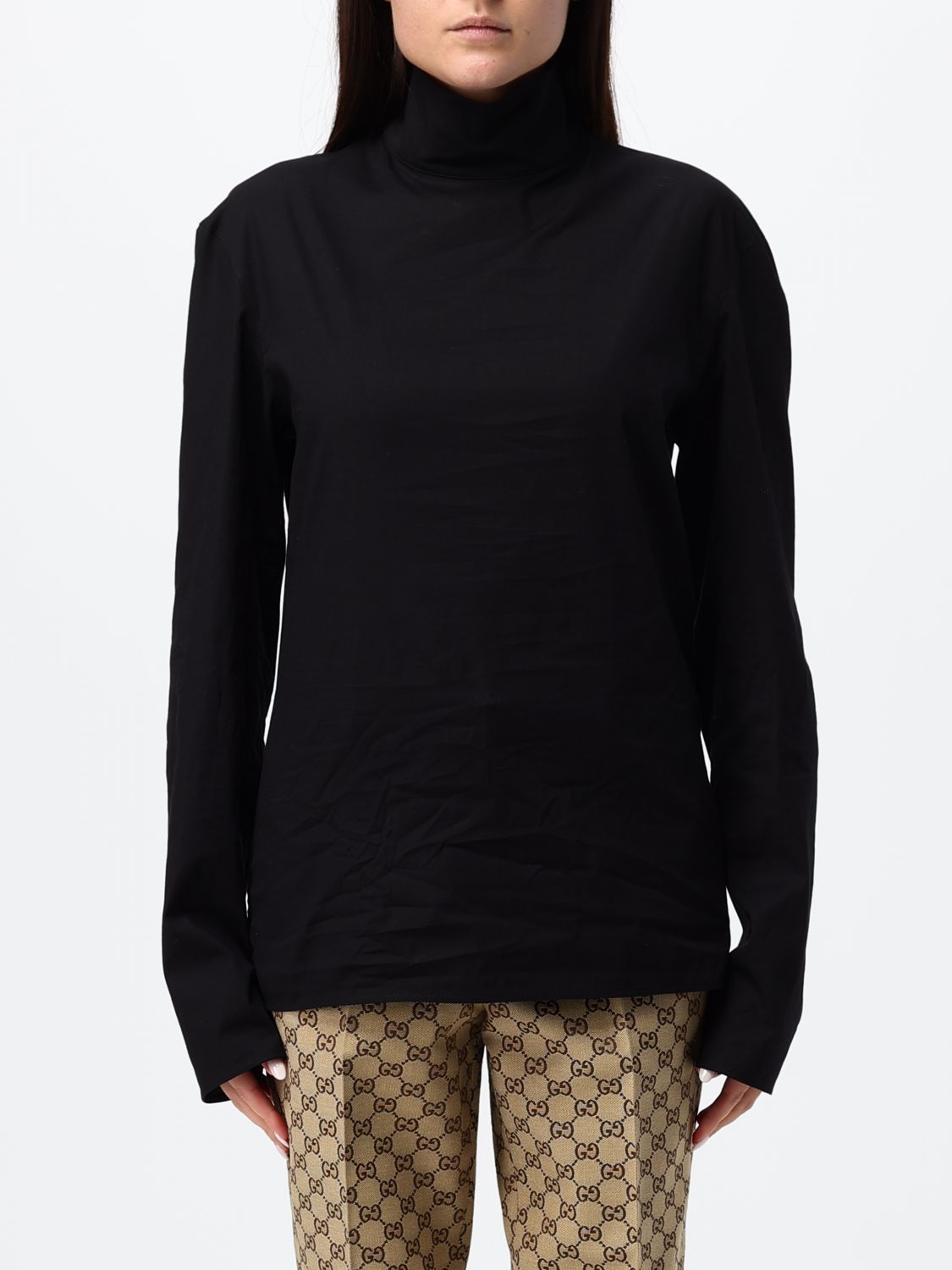 Gucci Top Woman Black GUCCI