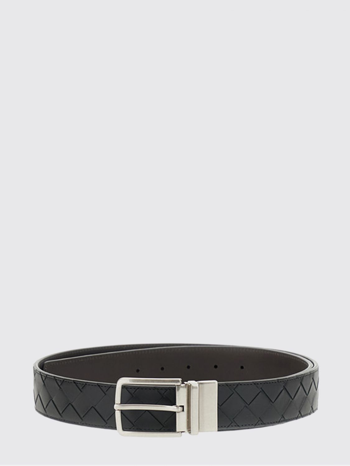 Bottega Veneta Men Woven Belt Bottega Veneta In Calfskin With Intrecciato Technique BOTTEGA VENETA