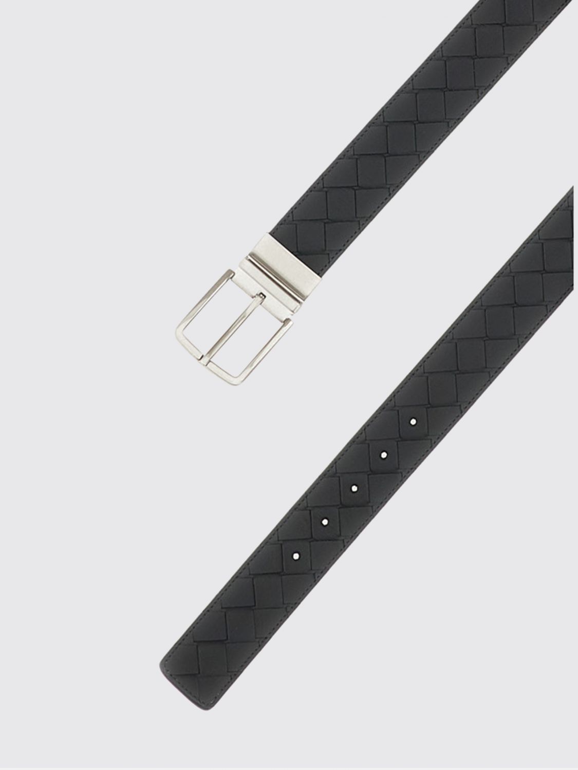 Bottega Veneta Men Woven Belt Bottega Veneta In Calfskin With Intrecciato Technique BOTTEGA VENETA