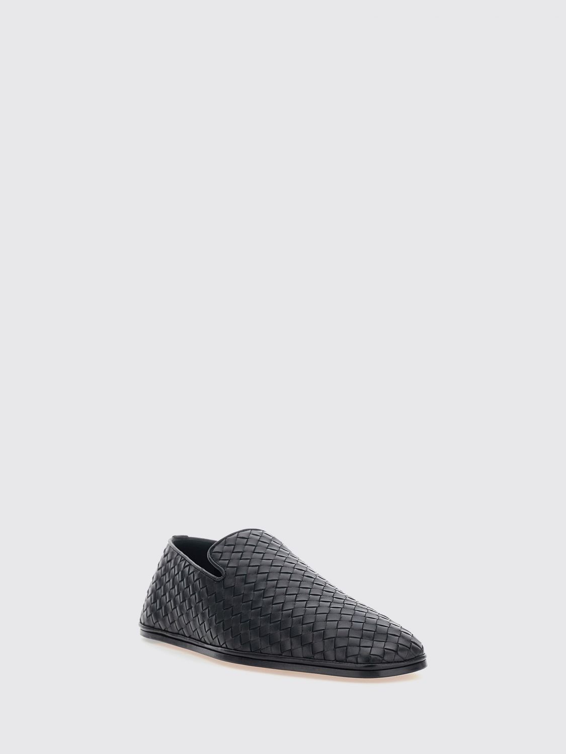Palazzo Intrecciato Lambskin Loafers Bottega Veneta BOTTEGA VENETA