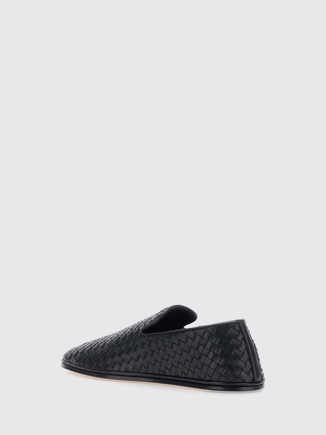 Palazzo Intrecciato Lambskin Loafers Bottega Veneta BOTTEGA VENETA