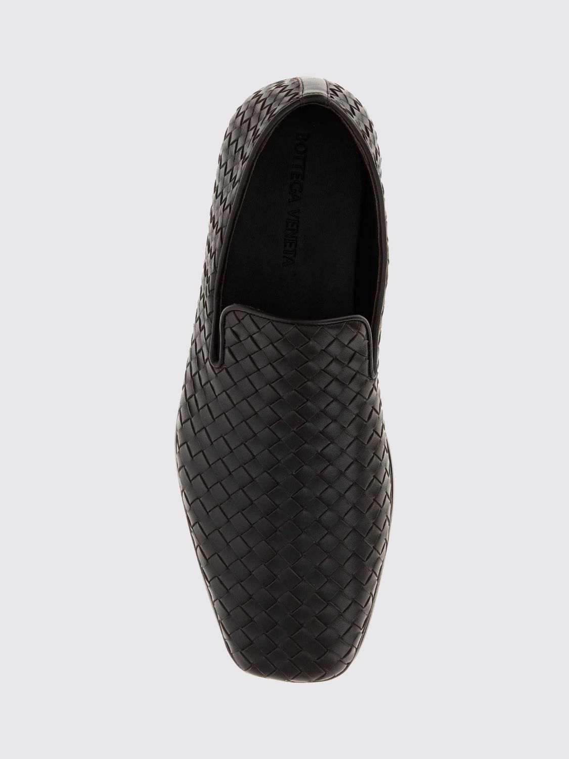 Palazzo Intrecciato Lambskin Loafers Bottega Veneta BOTTEGA VENETA