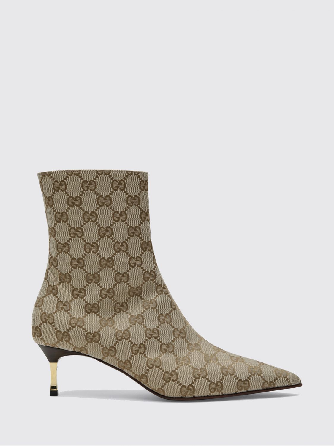 Gucci Boots Woman Beige GUCCI