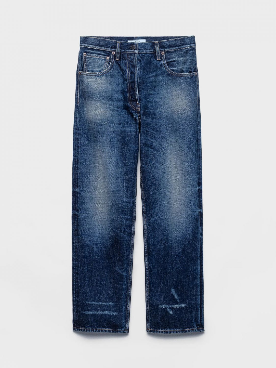 Prada Jeans Woman Blue PRADA