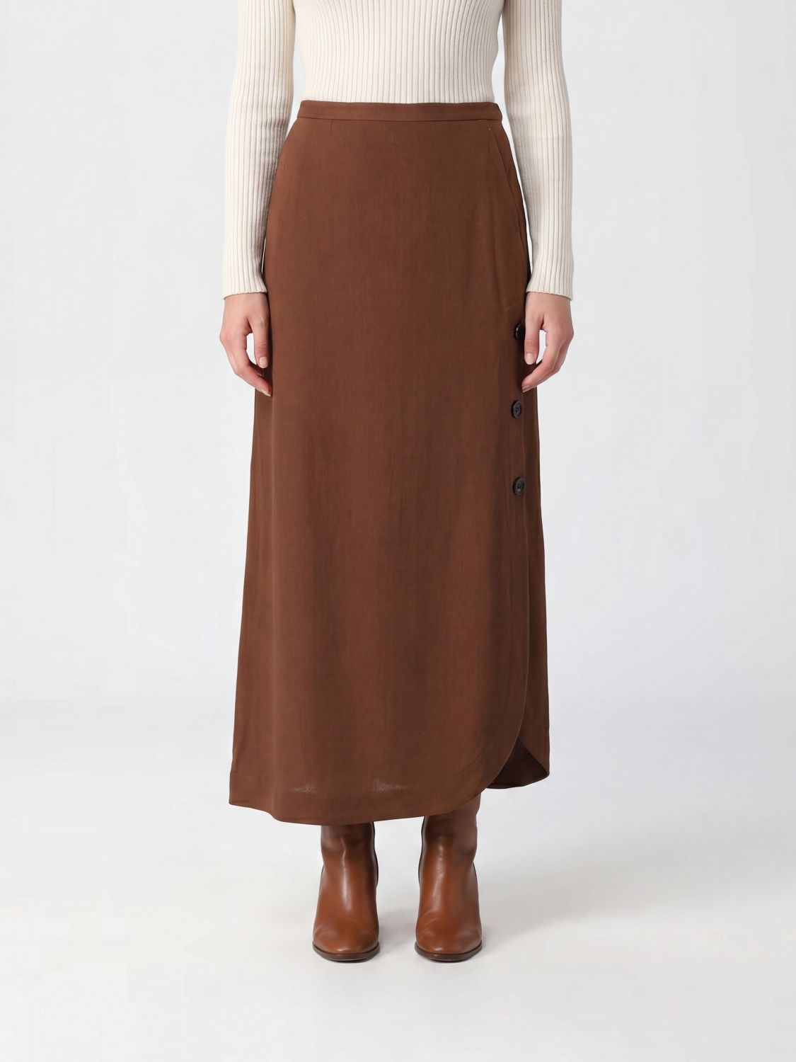 Max Mara Skirt Woman Brown MAX MARA