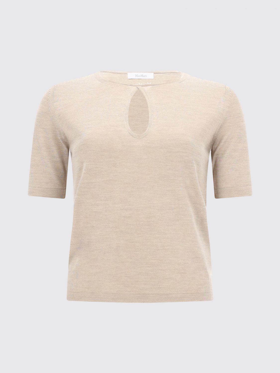 Max Mara Top Woman Beige MAX MARA