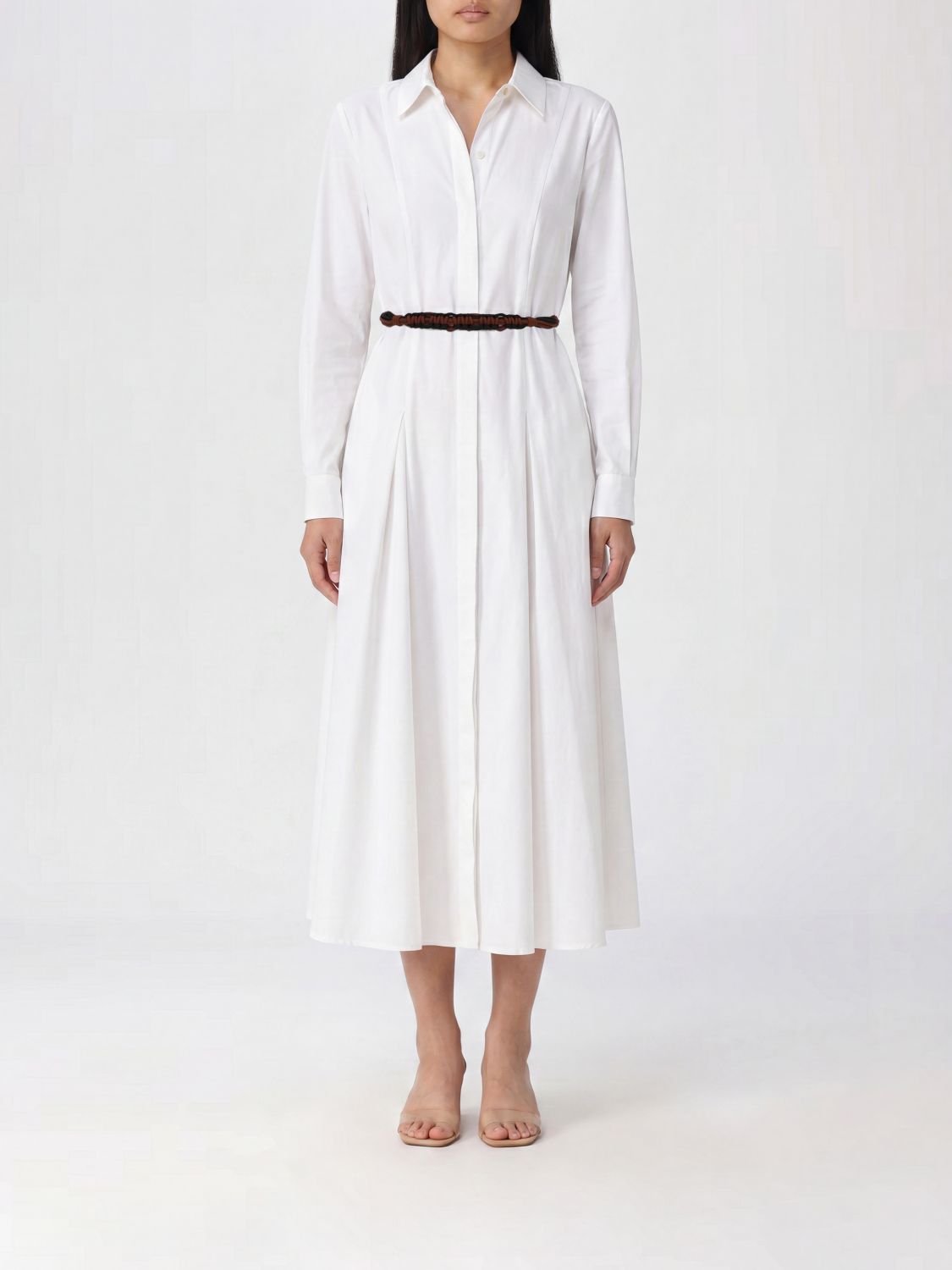 Max Mara Dress Woman White MAX MARA