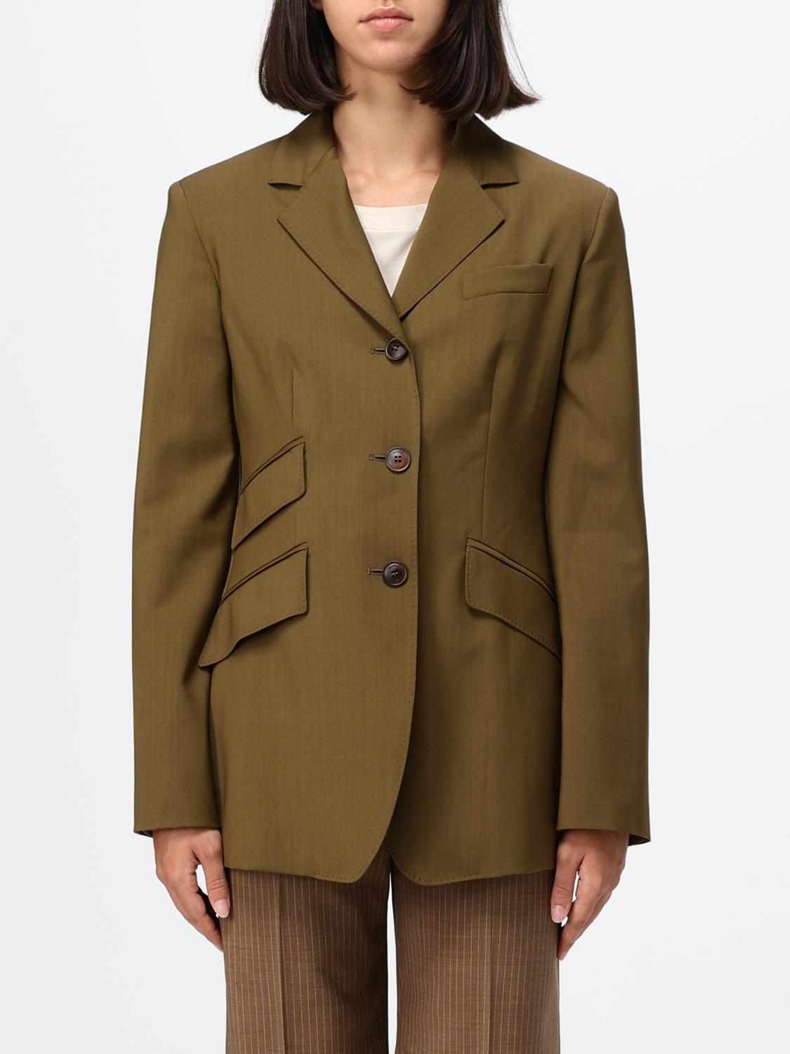 Max Mara Jacket Woman Brown MAX MARA