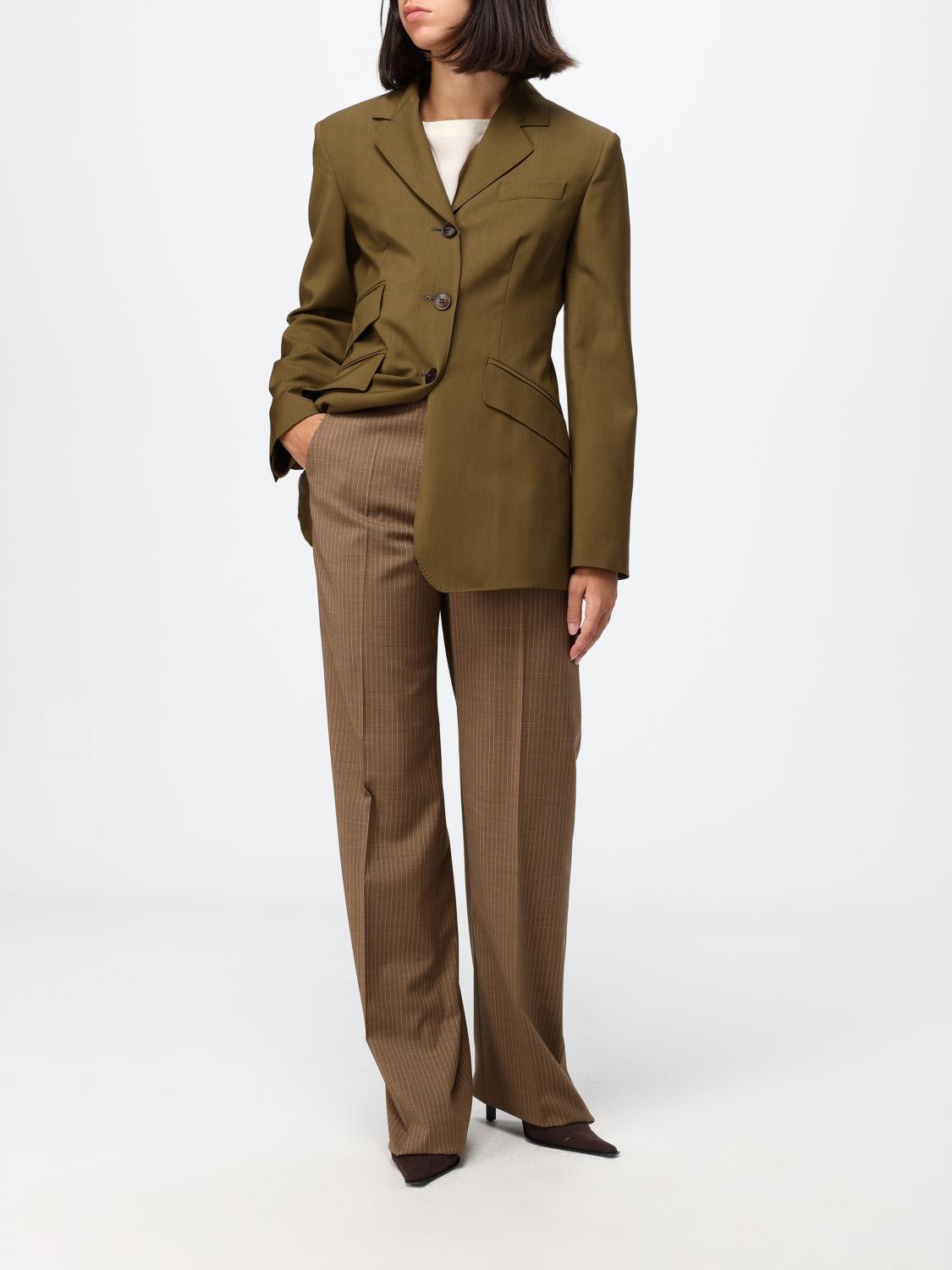 Max Mara Jacket Woman Brown MAX MARA