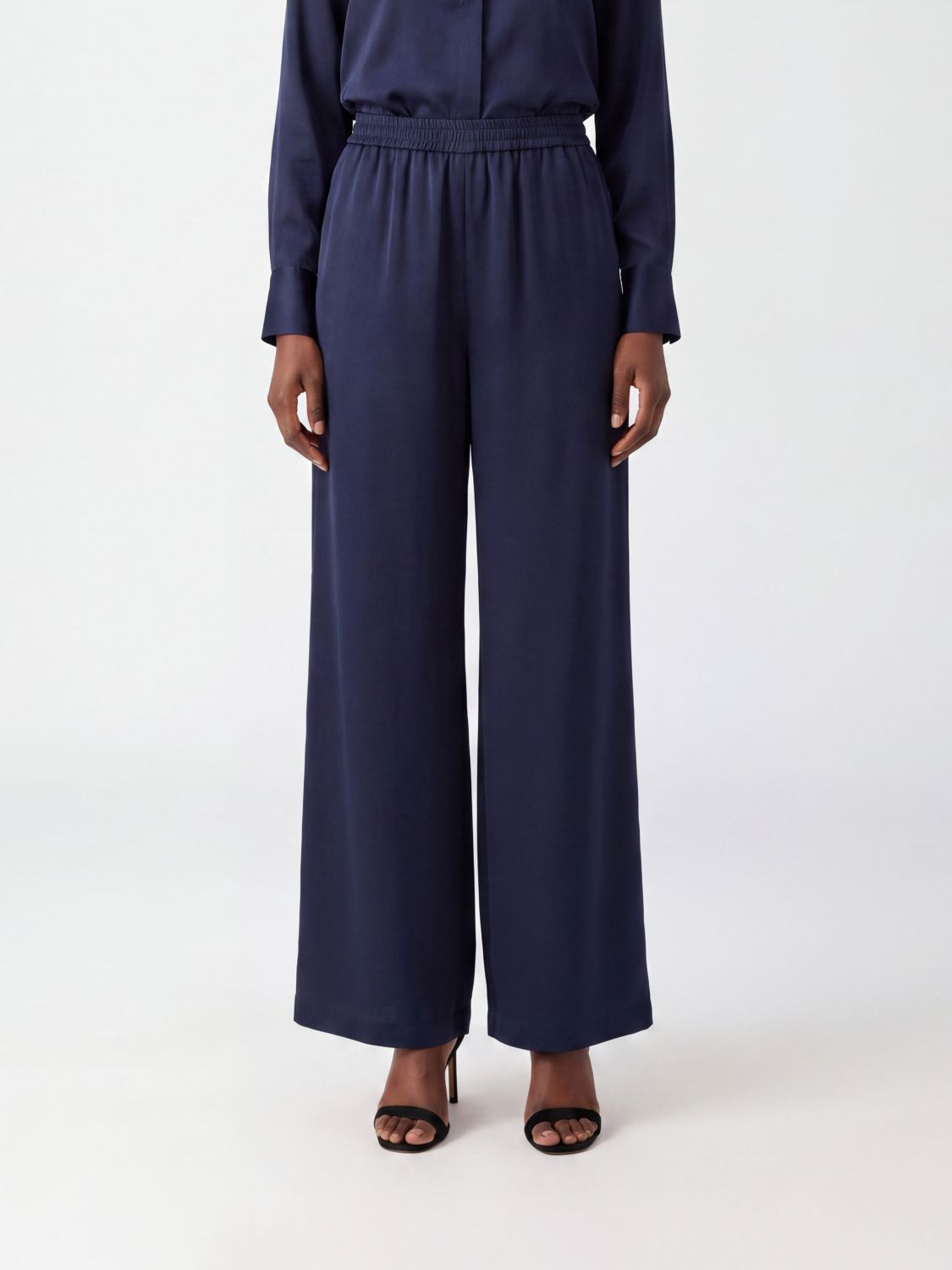 Max Mara Pants Woman Navy MAX MARA